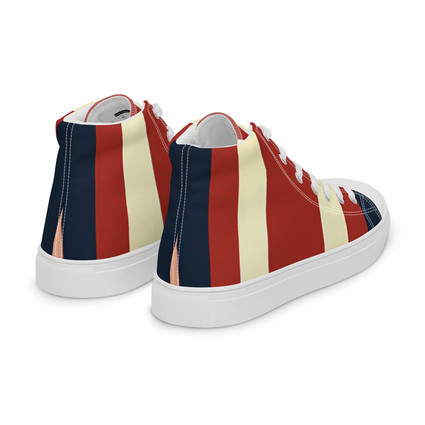 Men’s high top canvas shoes