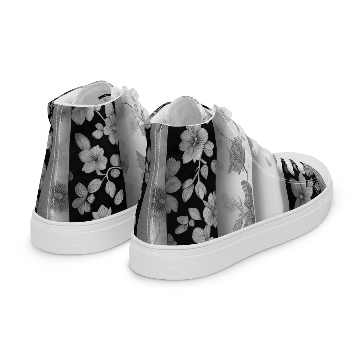 Men’s high top canvas shoes