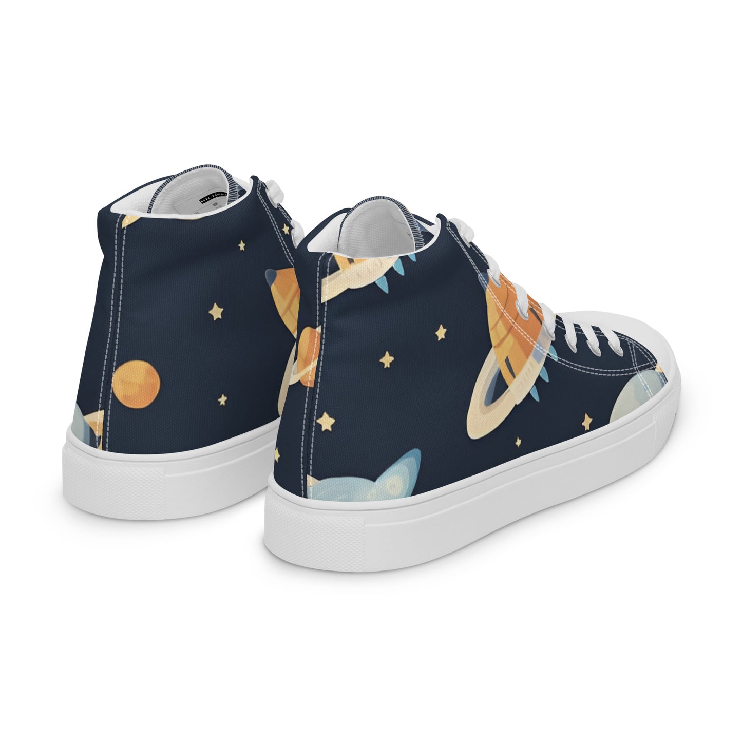 Men’s high top canvas shoes