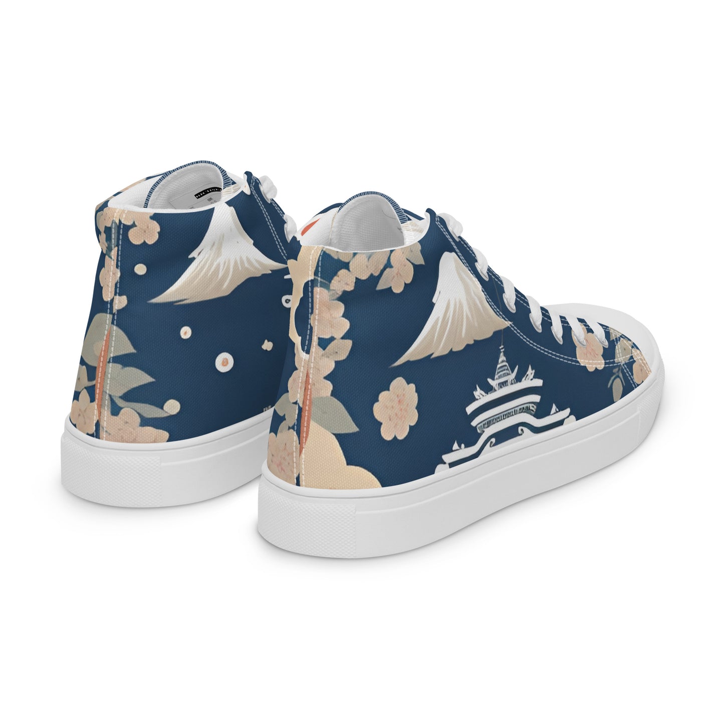 Men’s high top canvas shoes