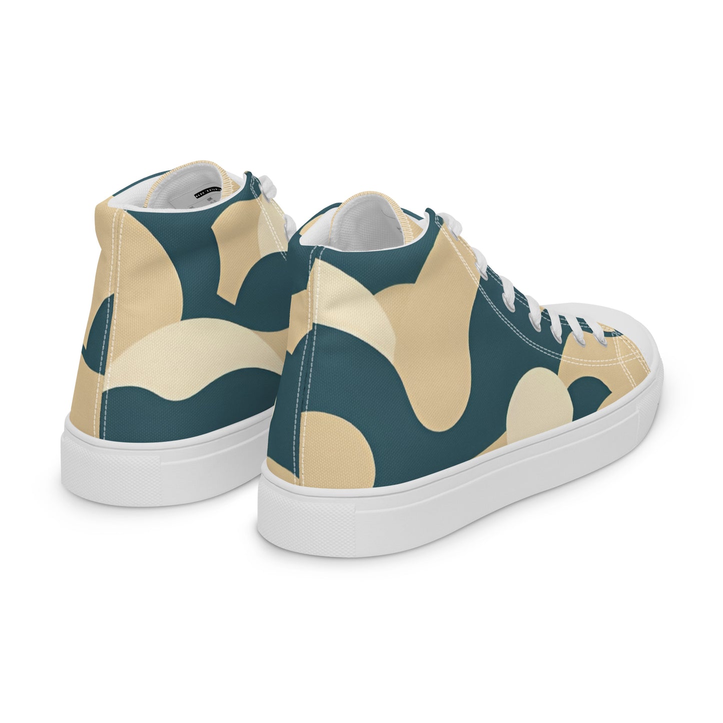 Men’s high top canvas shoes