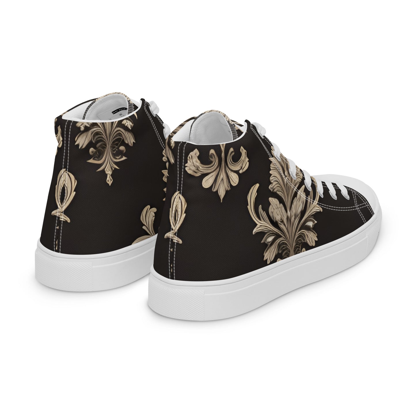 Men’s high top canvas shoes