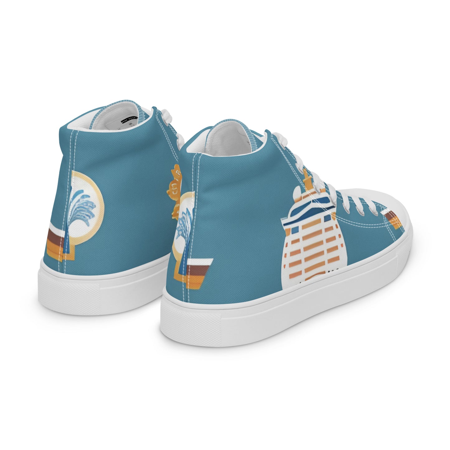 Men’s high top canvas shoes