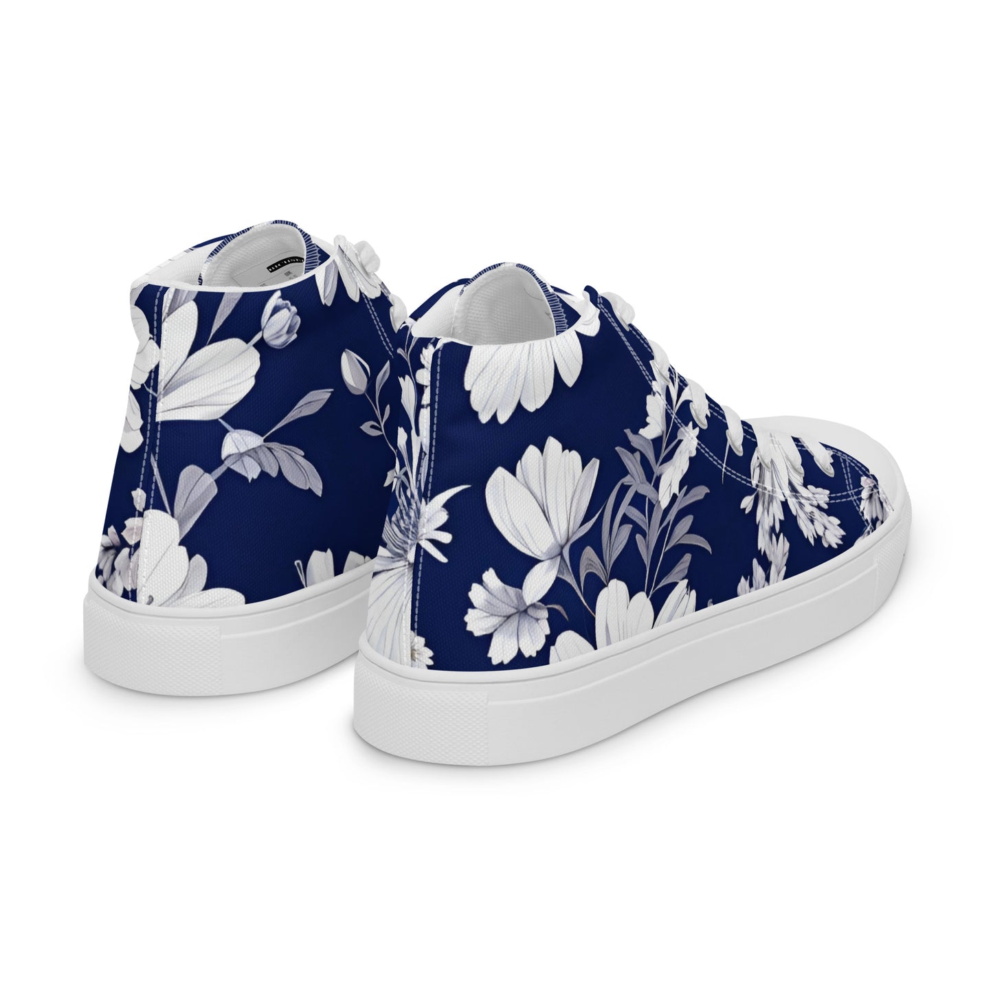 Men’s high top canvas shoes