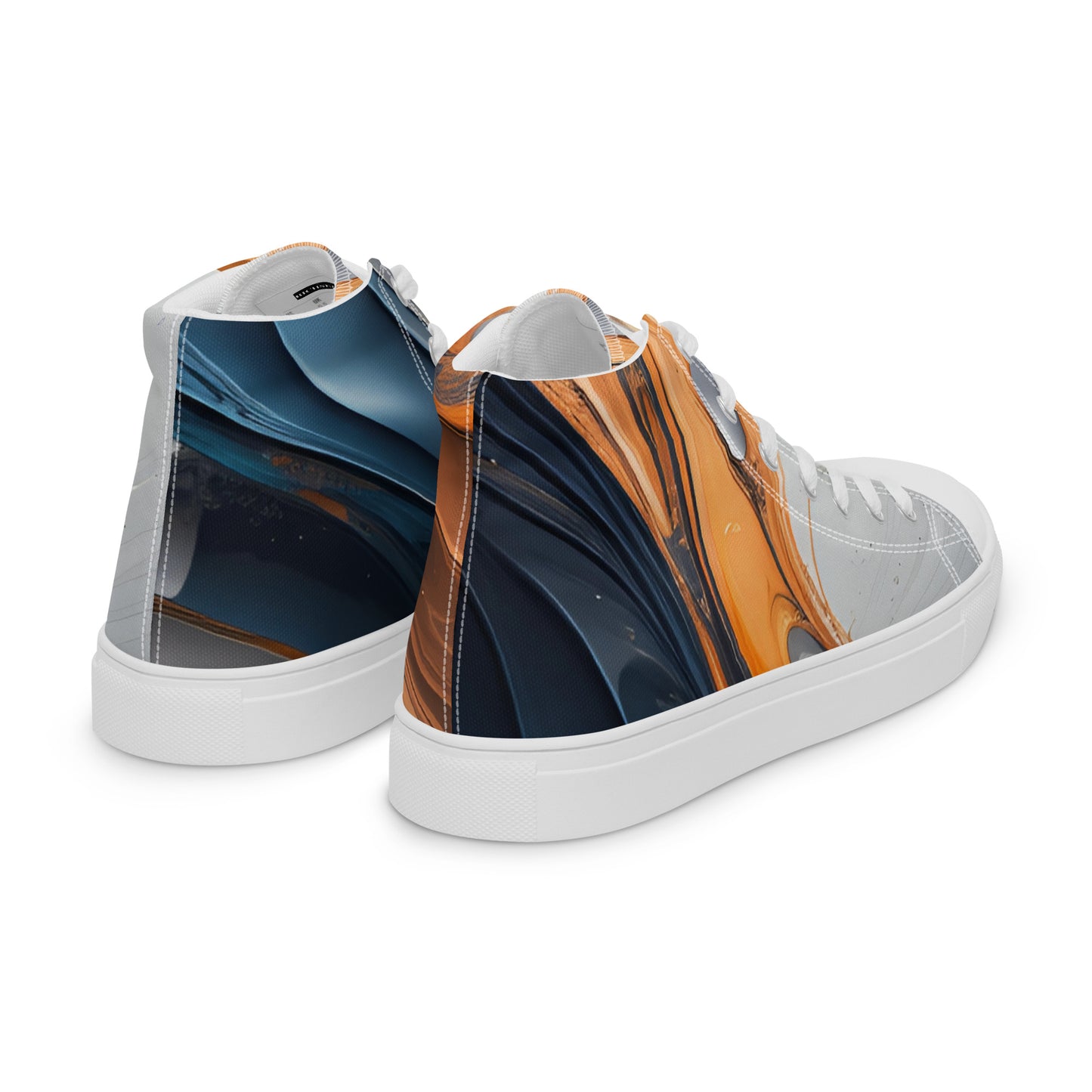 Men’s high top canvas shoes