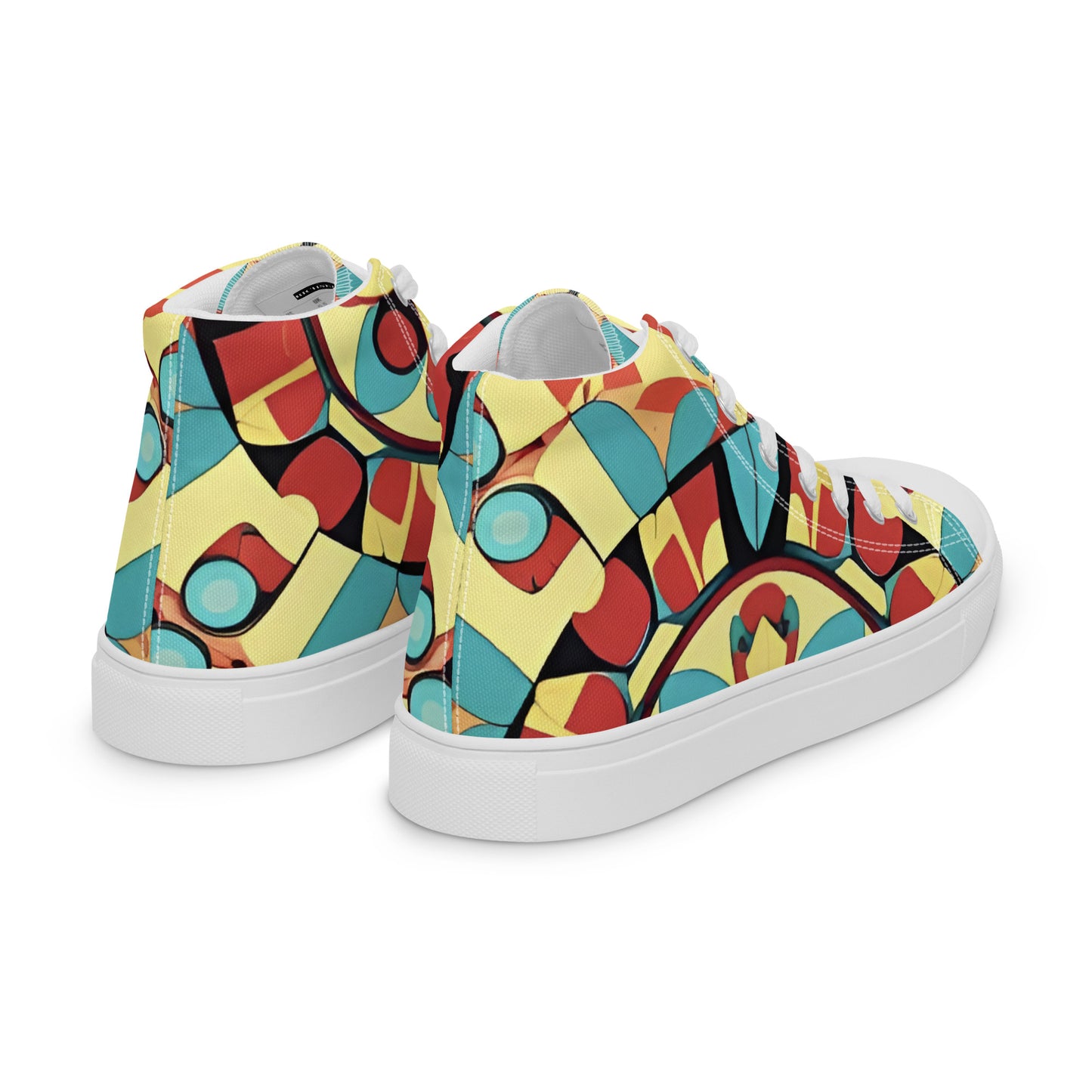 Men’s high top canvas shoes