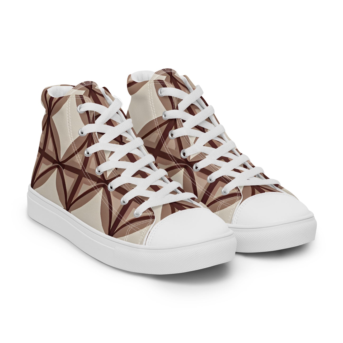 Men’s high top canvas shoes