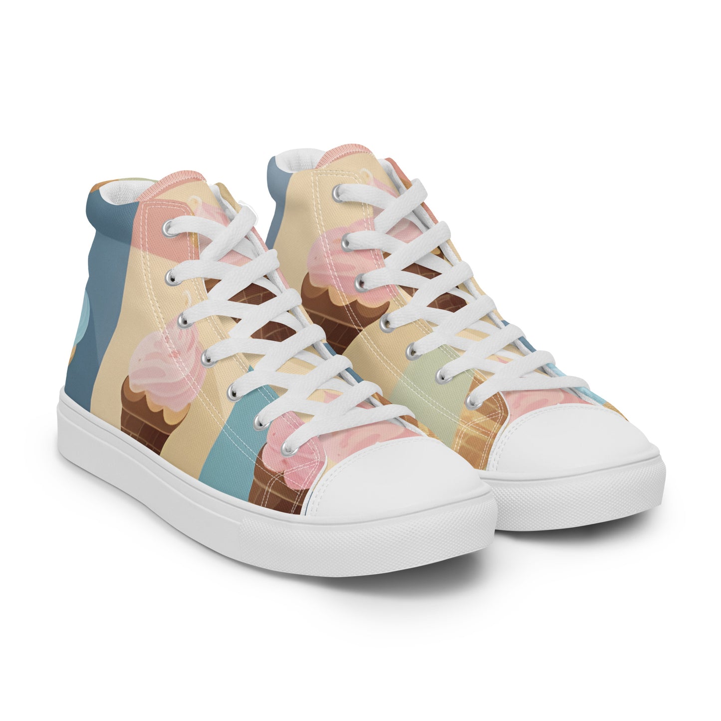 Men’s high top canvas shoes