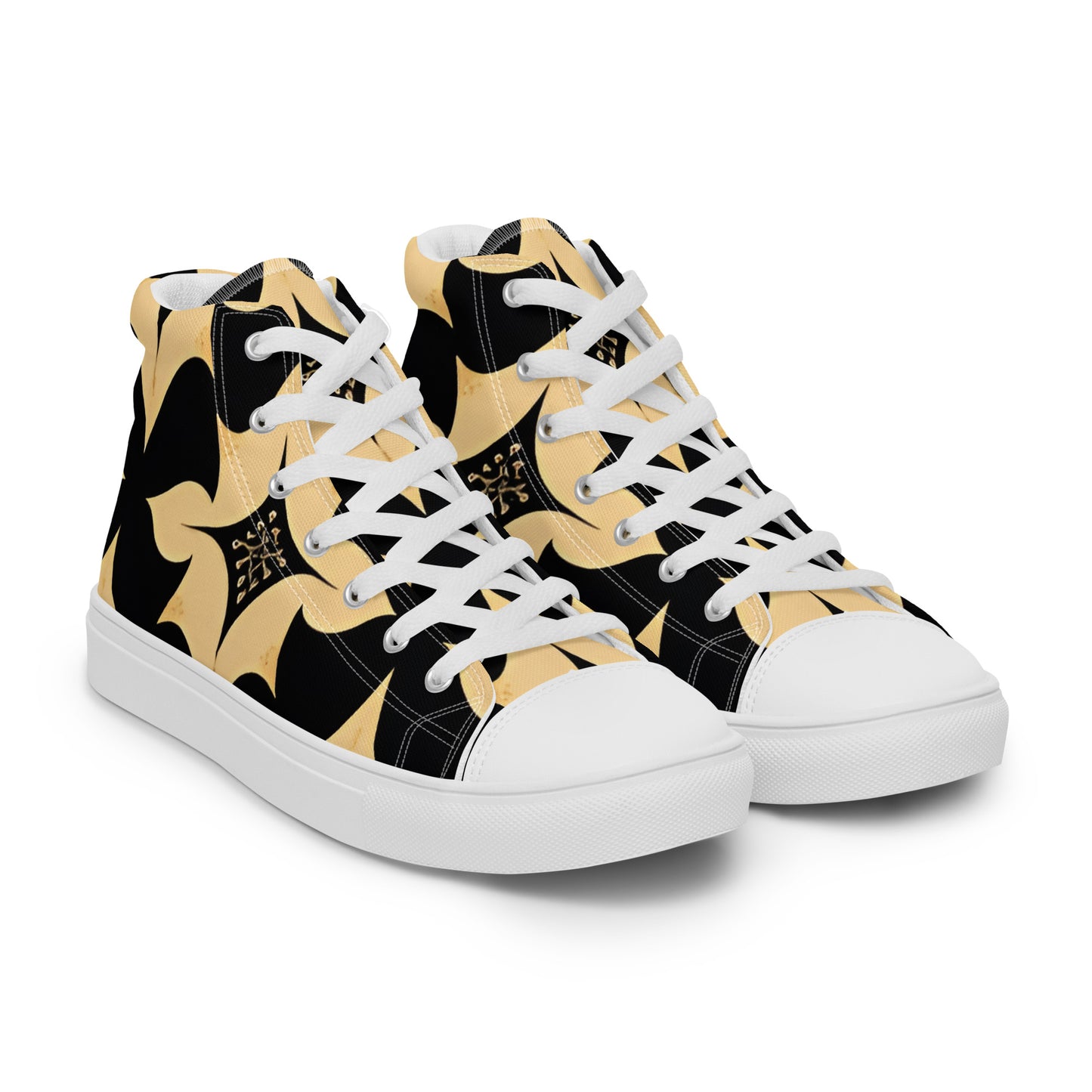 Men’s high top canvas shoes