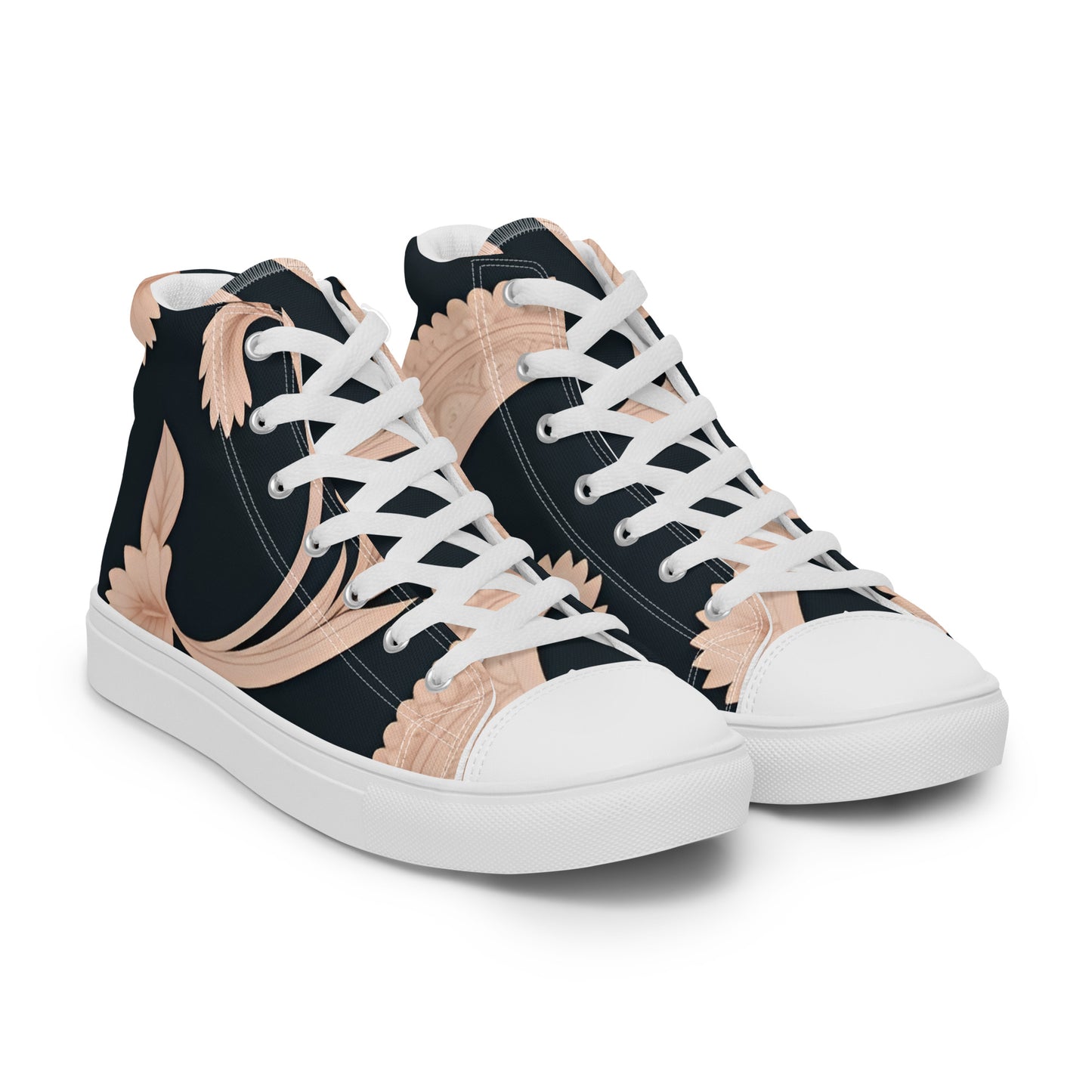 Men’s high top canvas shoes