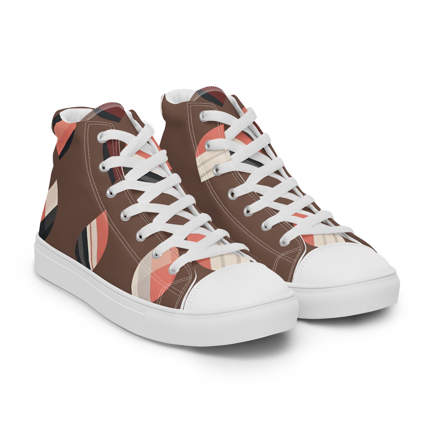 Men’s high top canvas shoes