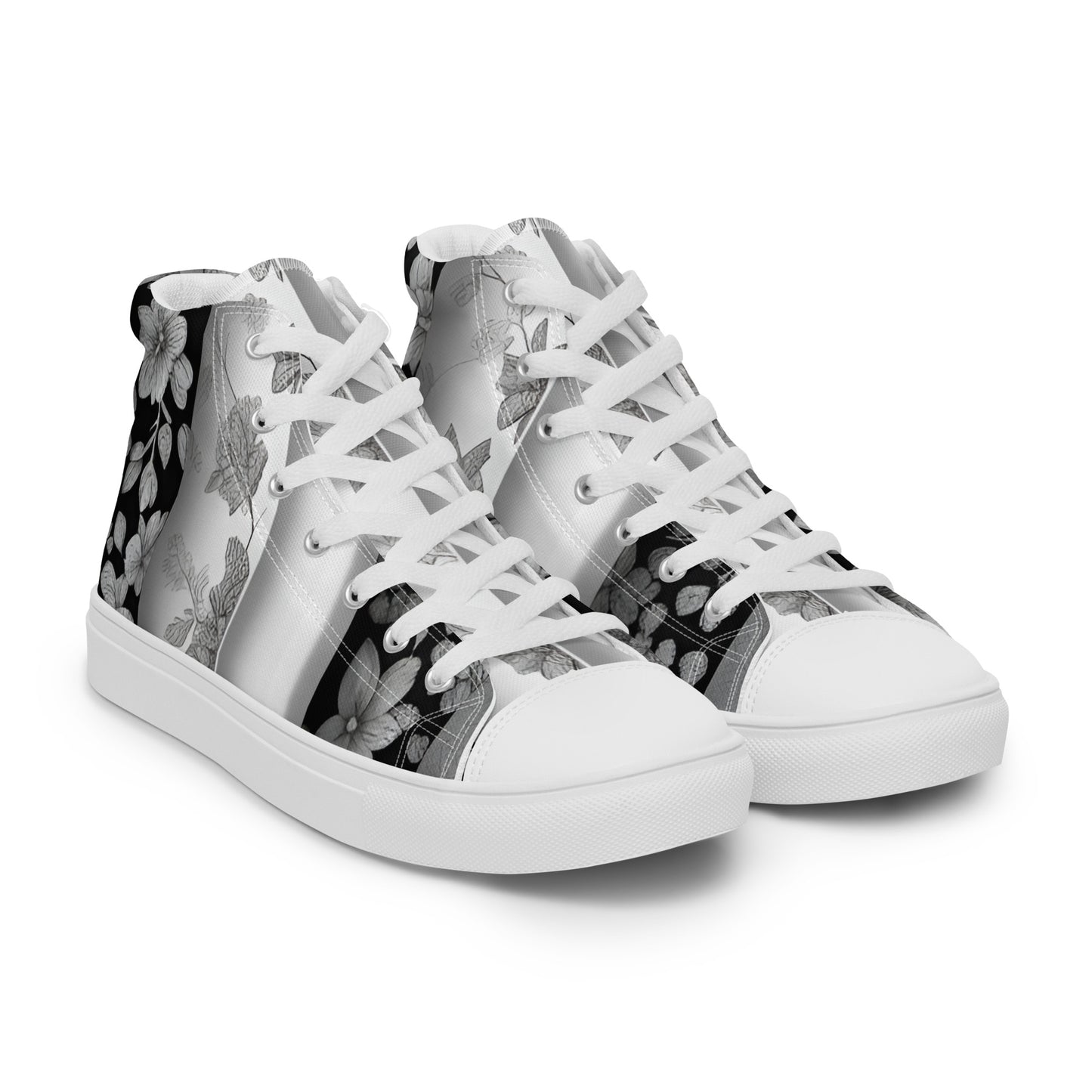 Men’s high top canvas shoes