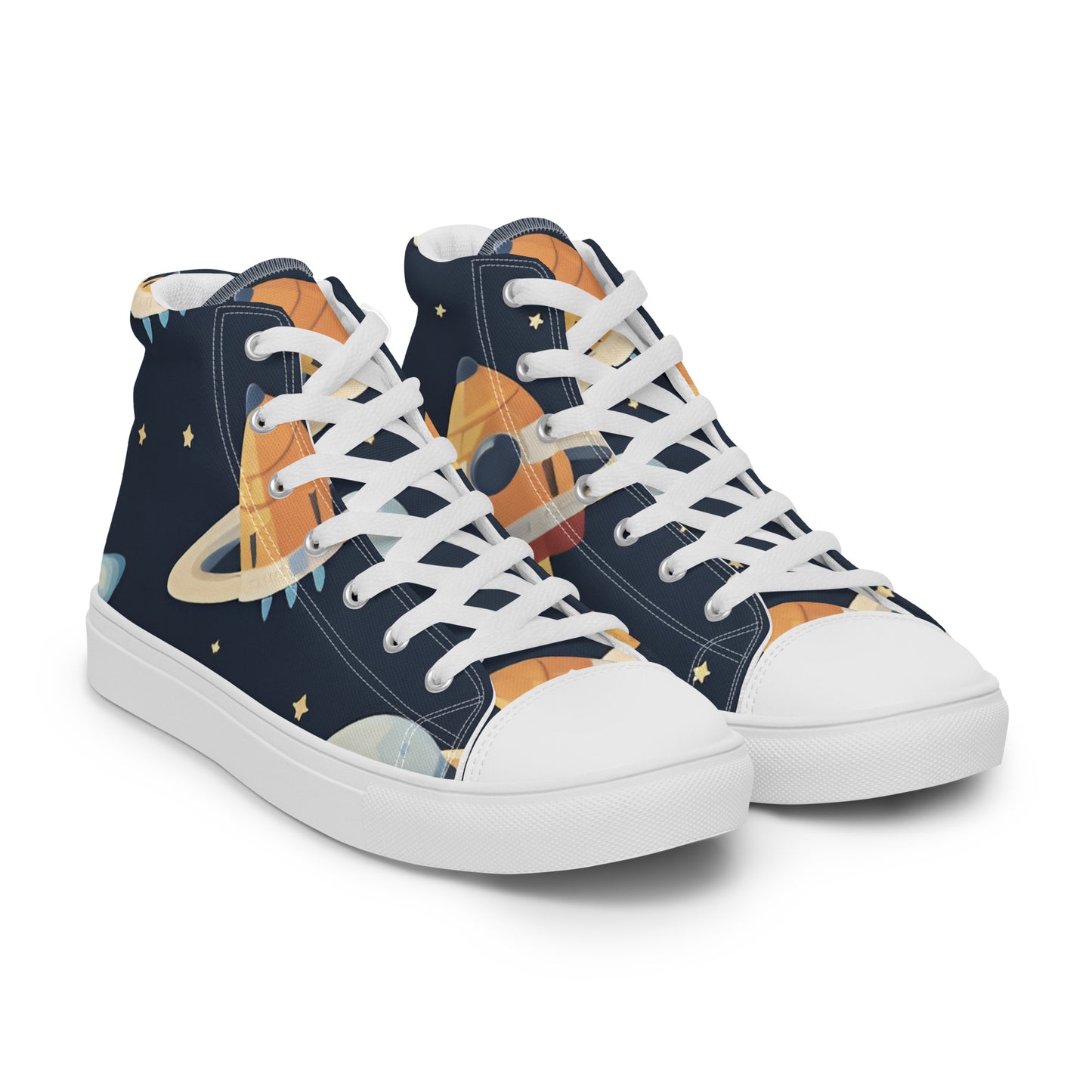 Men’s high top canvas shoes