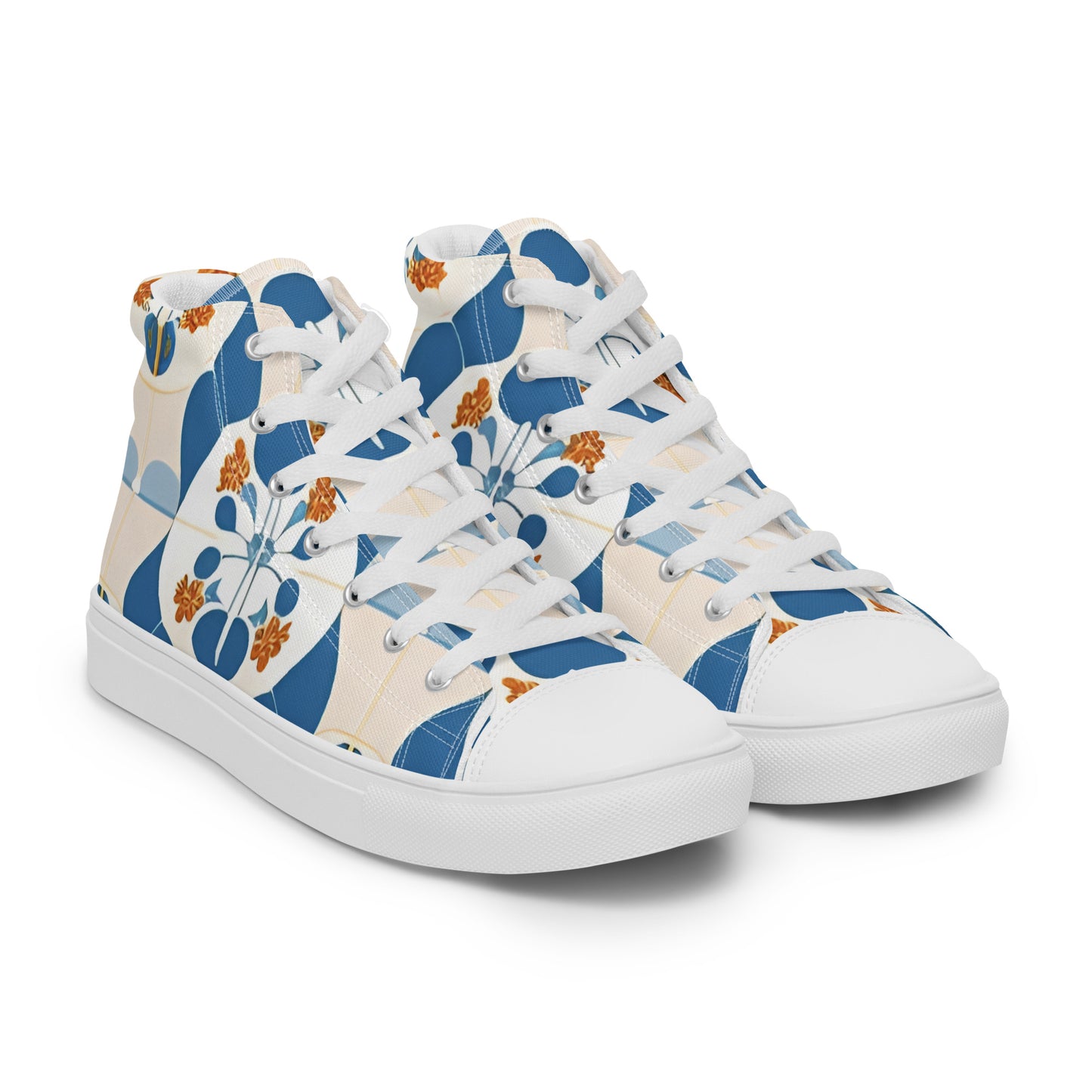 Men’s high top canvas shoes