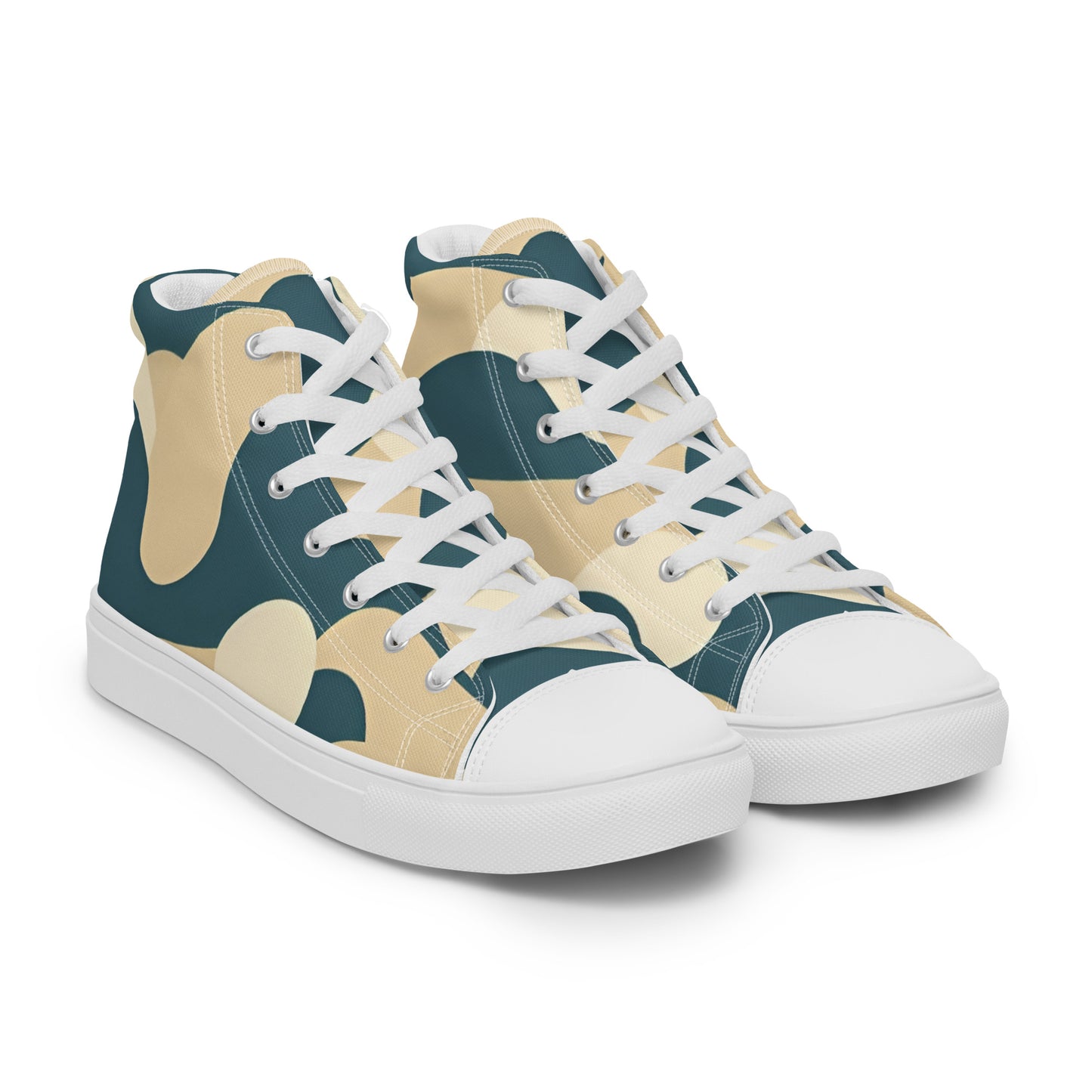 Men’s high top canvas shoes