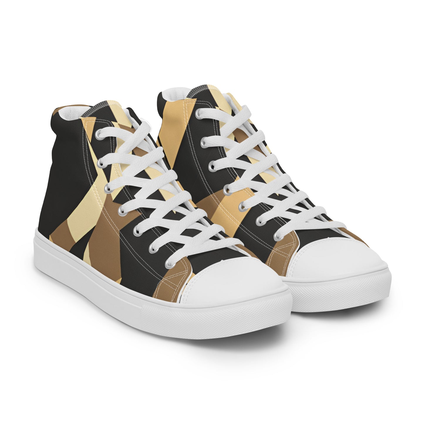 Men’s high top canvas shoes