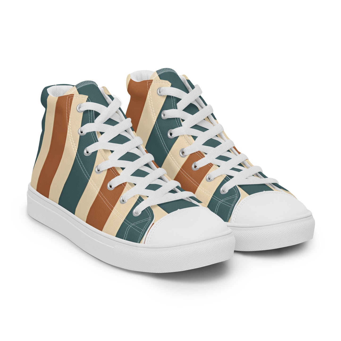 Men’s high top canvas shoes