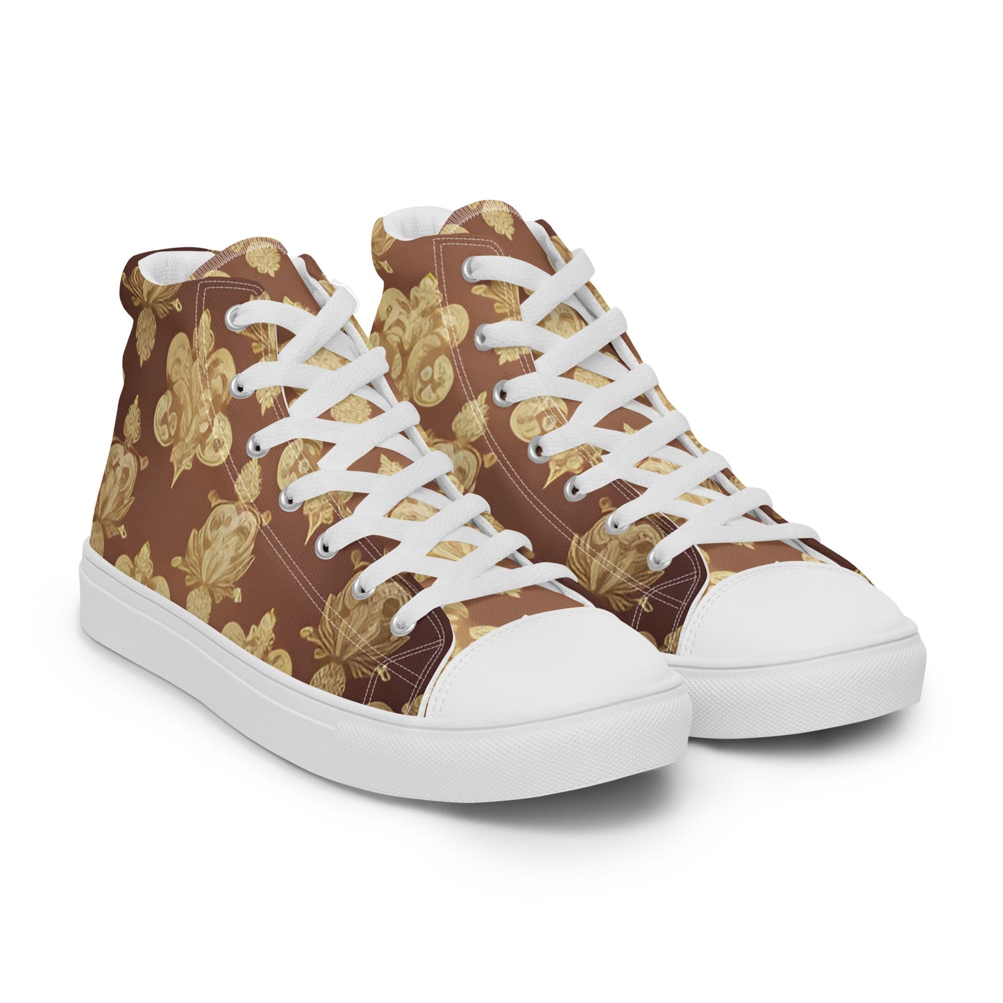 Men’s high top canvas shoes