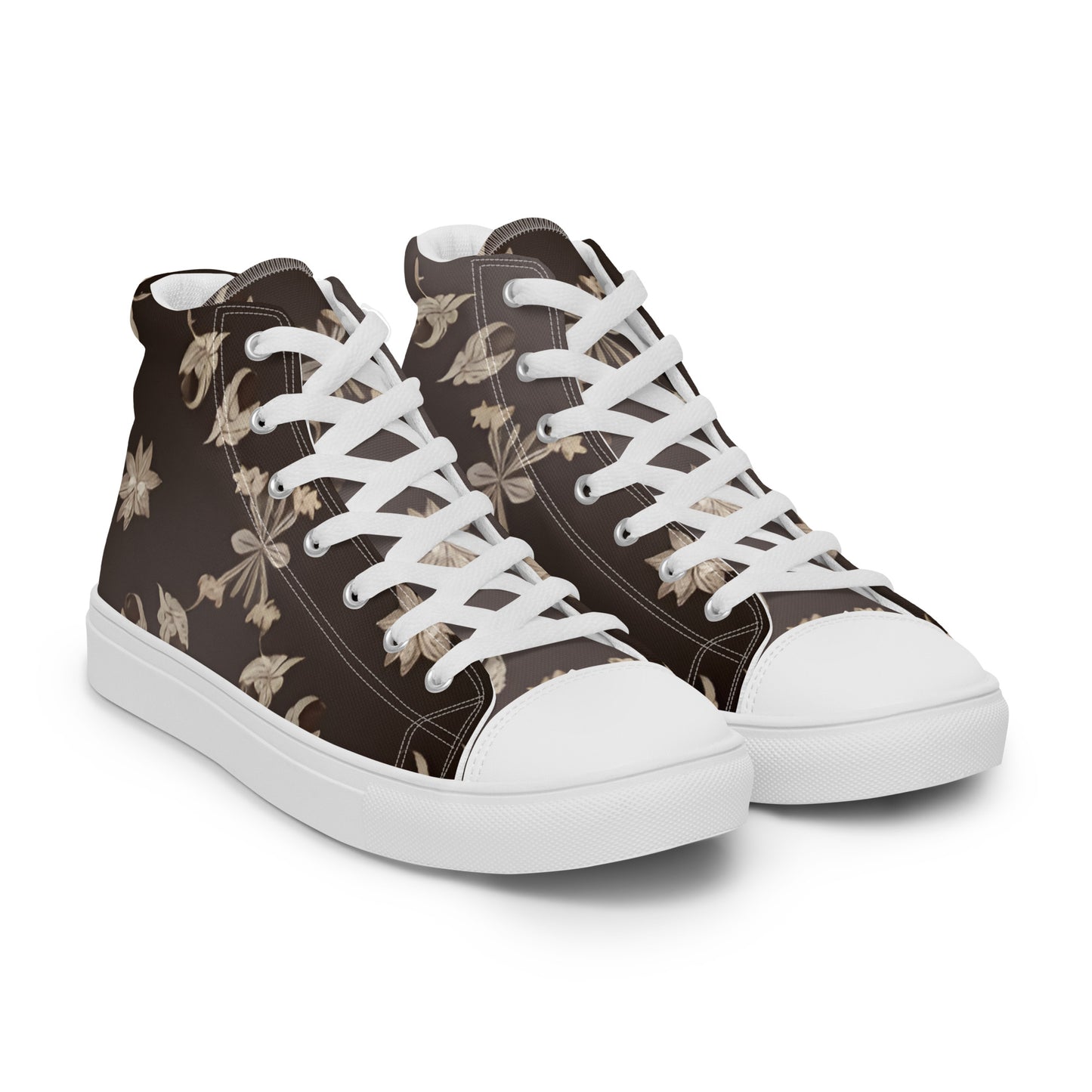 Men’s high top canvas shoes