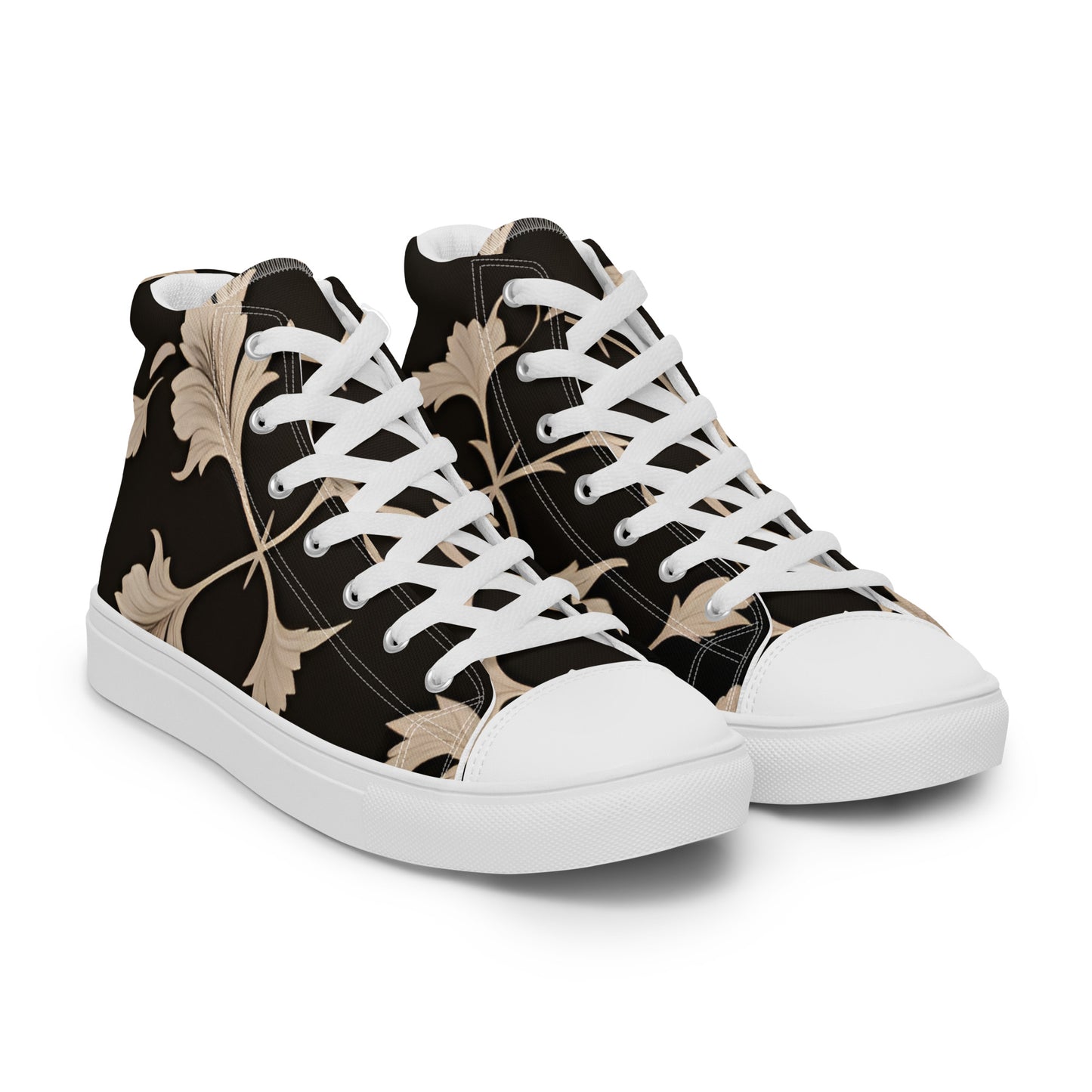 Men’s high top canvas shoes