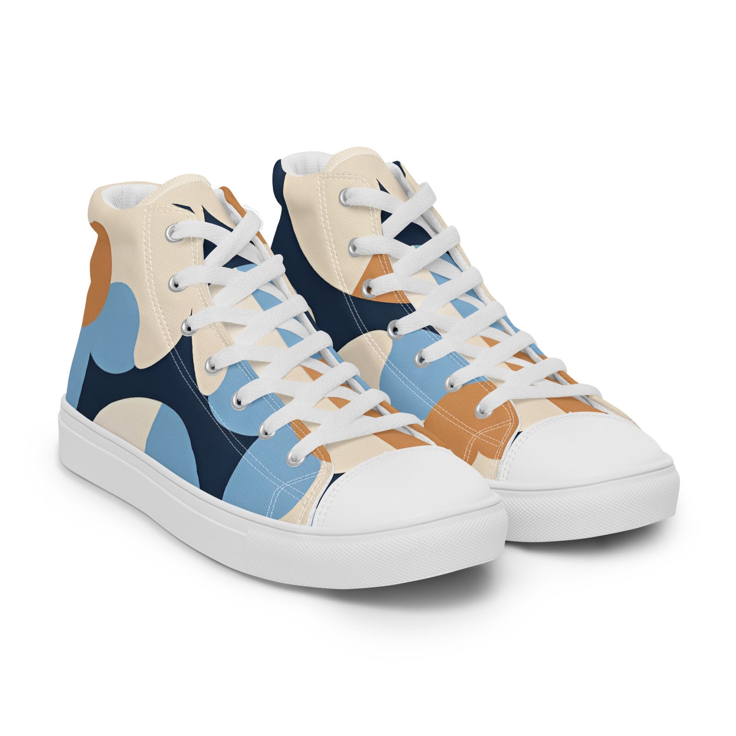 Men’s high top canvas shoes