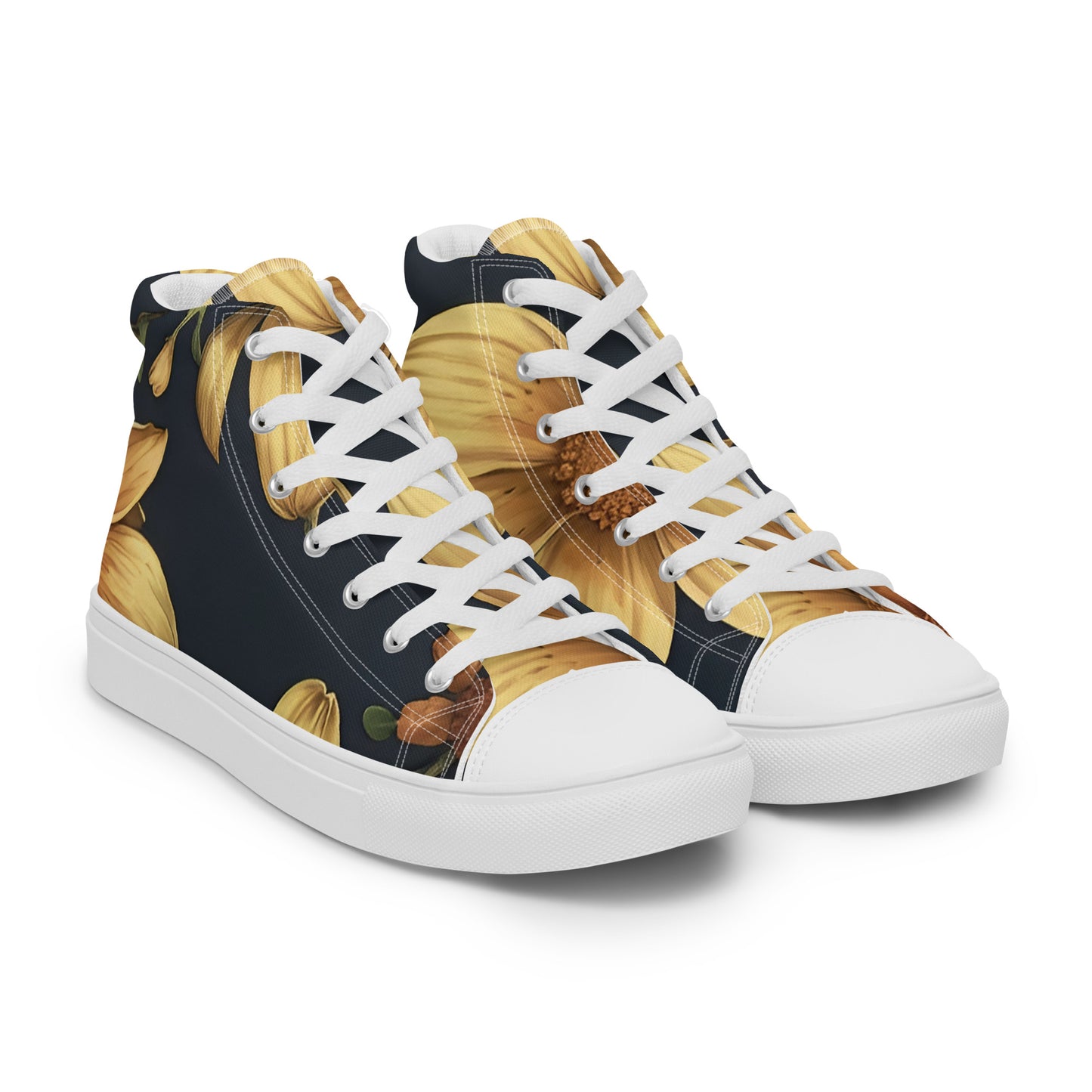 Men’s high top canvas shoes