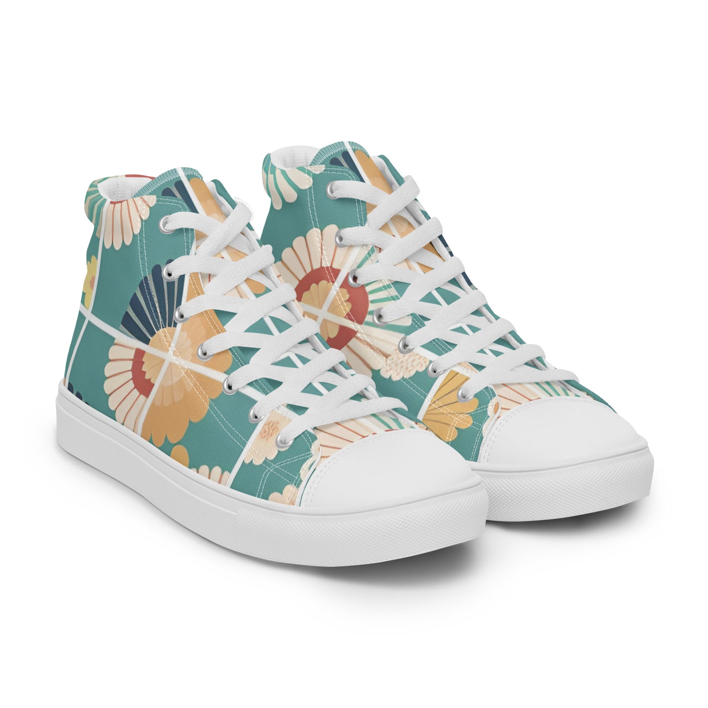 Men’s high top canvas shoes