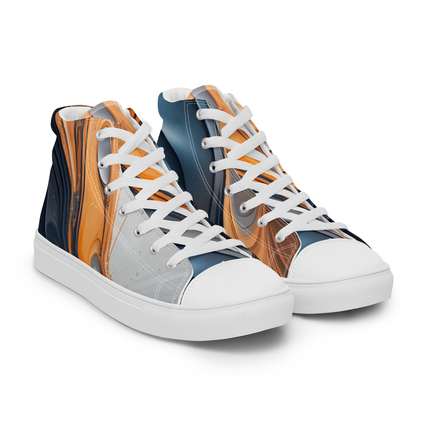 Men’s high top canvas shoes