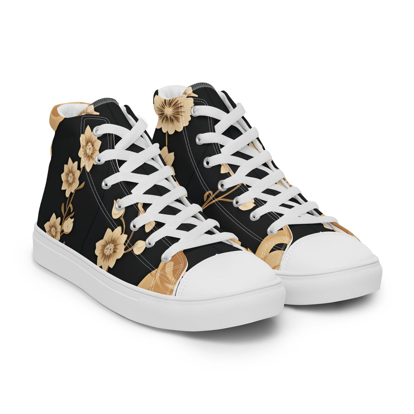 Men’s high top canvas shoes