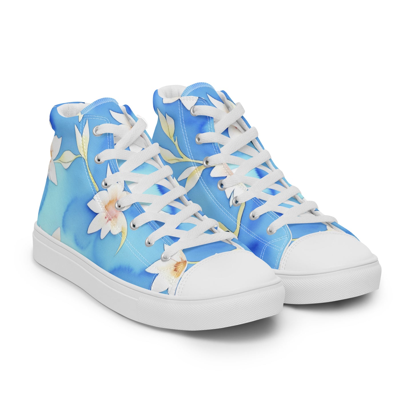 Men’s high top canvas shoes