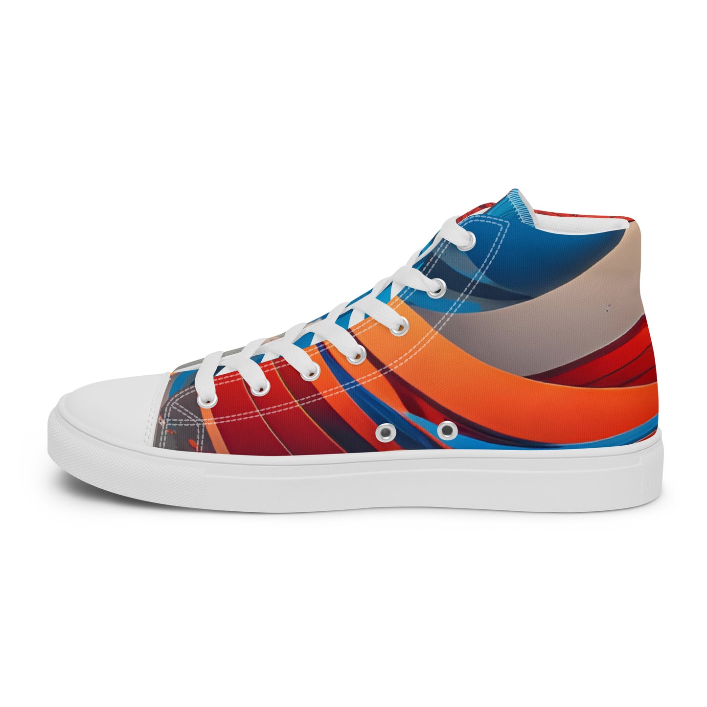 Men’s high top canvas shoes