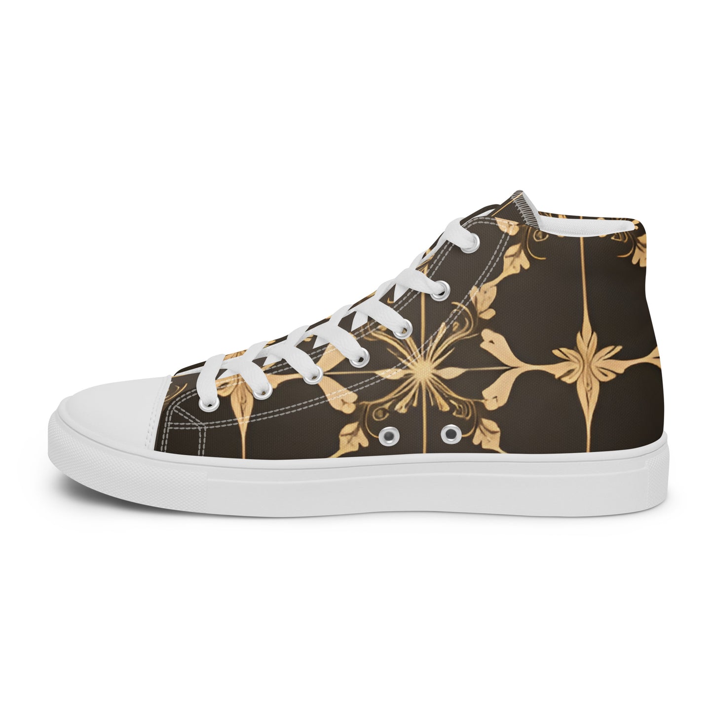 Men’s high top canvas shoes