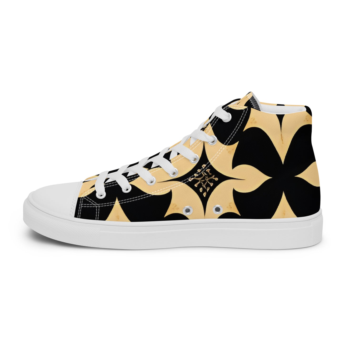 Men’s high top canvas shoes