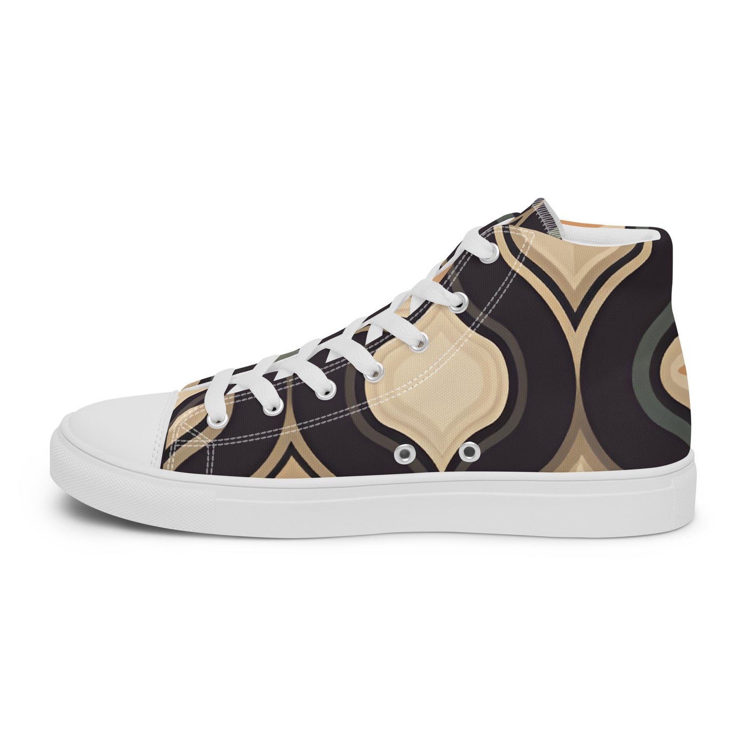 Men’s high top canvas shoes