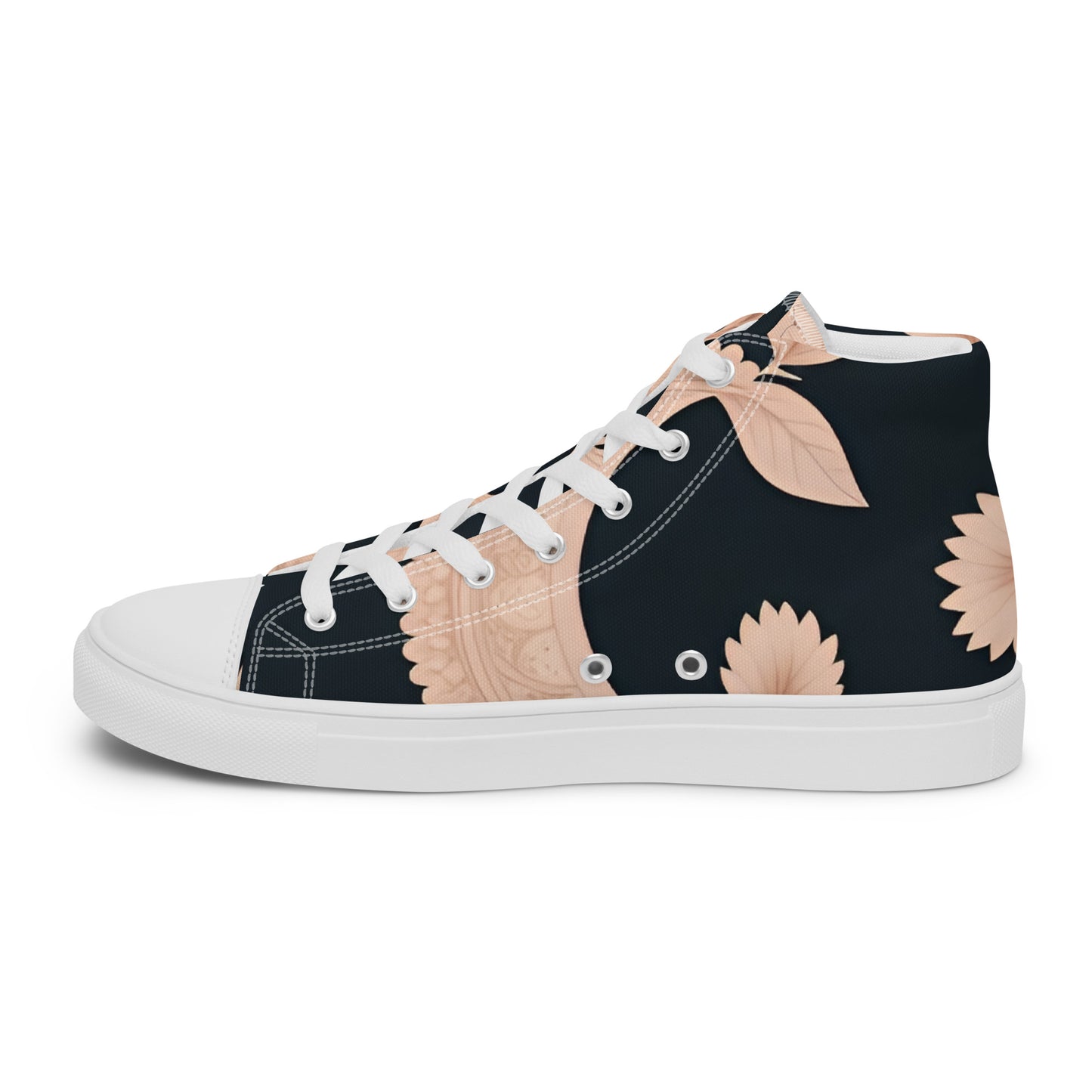 Men’s high top canvas shoes