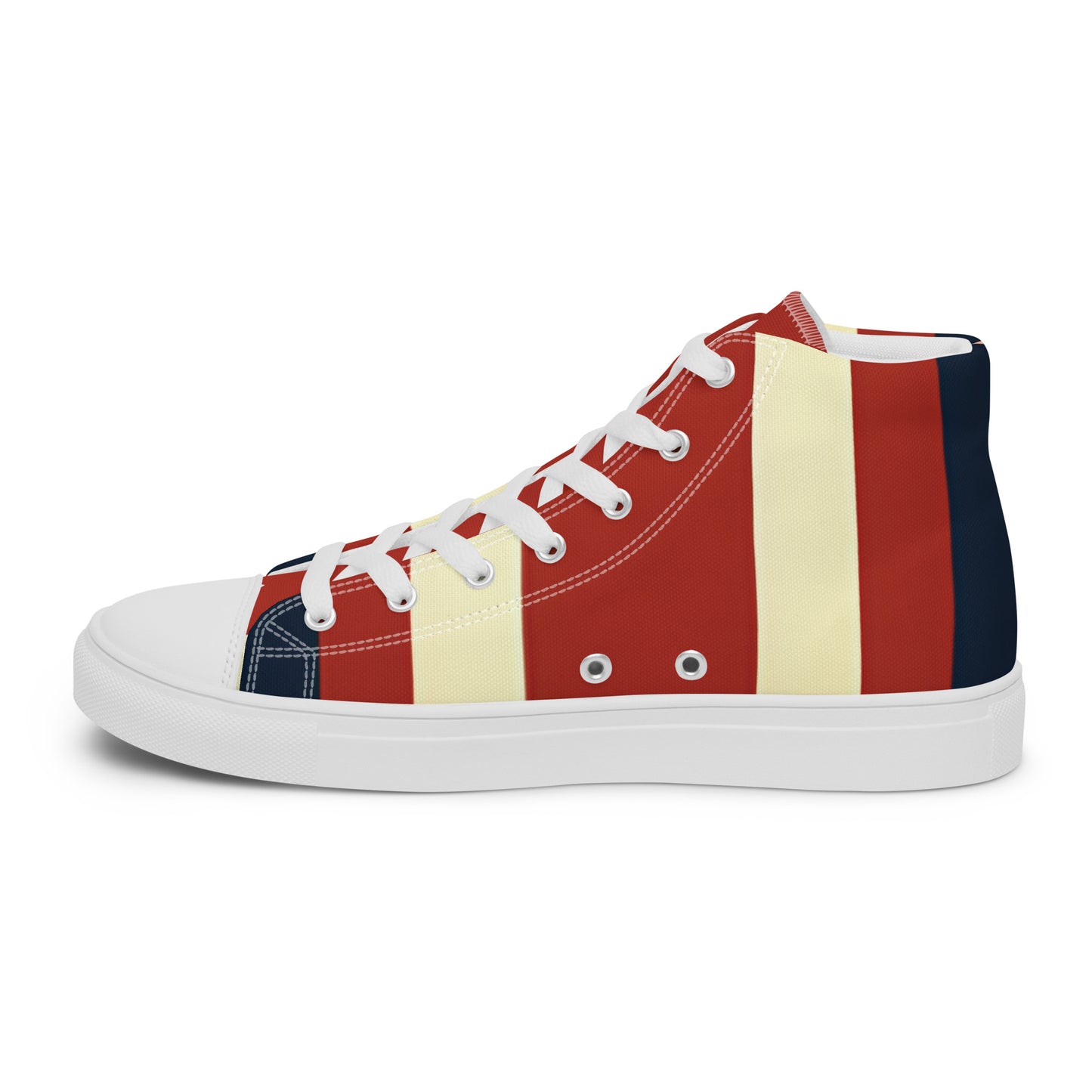 Men’s high top canvas shoes