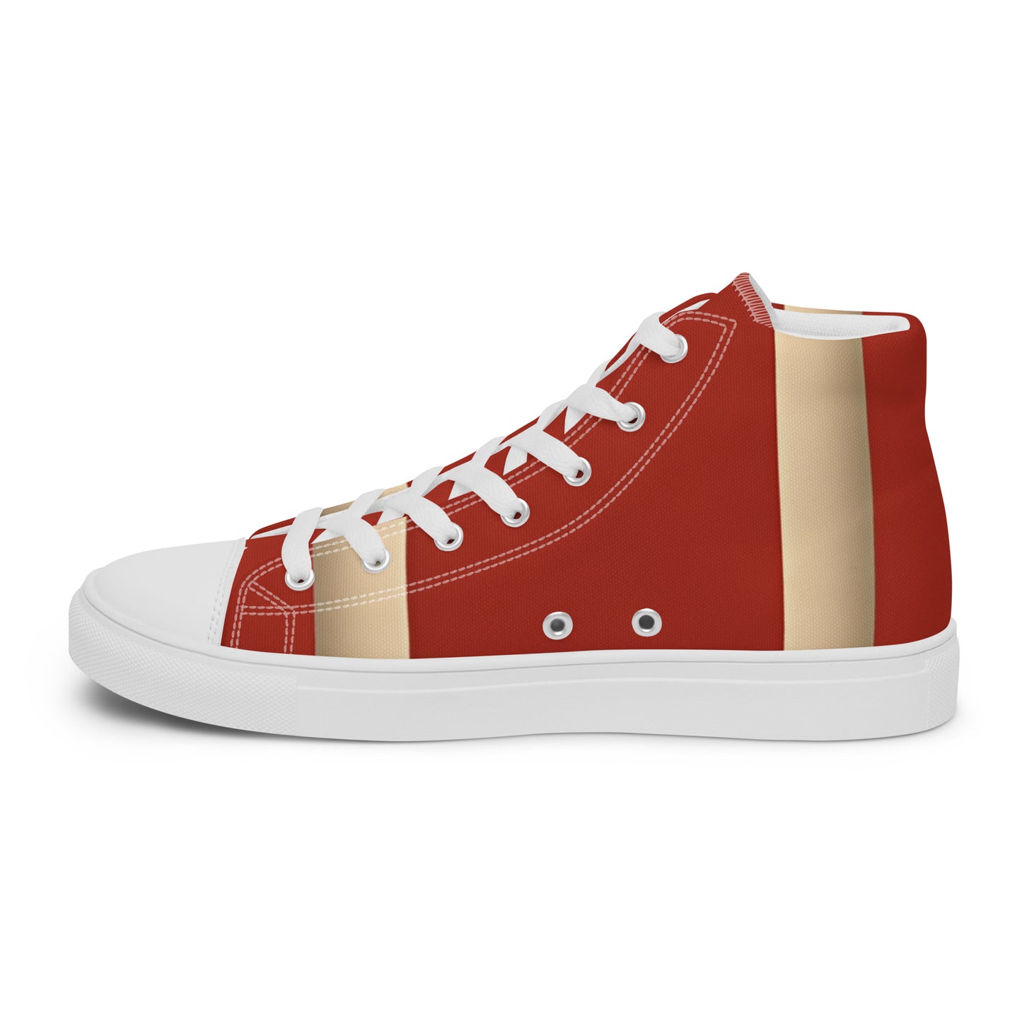 Men’s high top canvas shoes