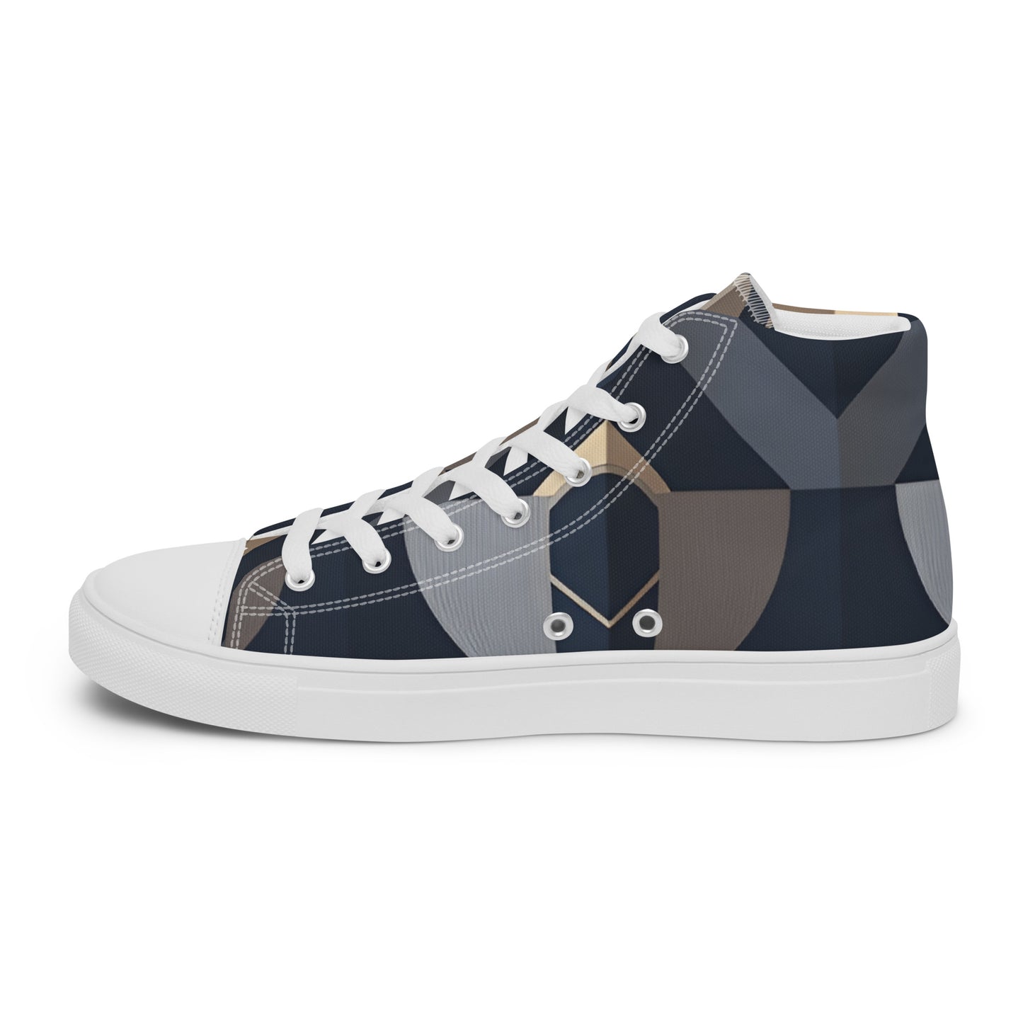 Men’s high top canvas shoes