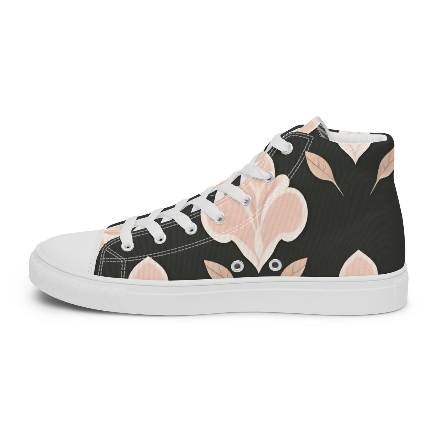 Men’s high top canvas shoes