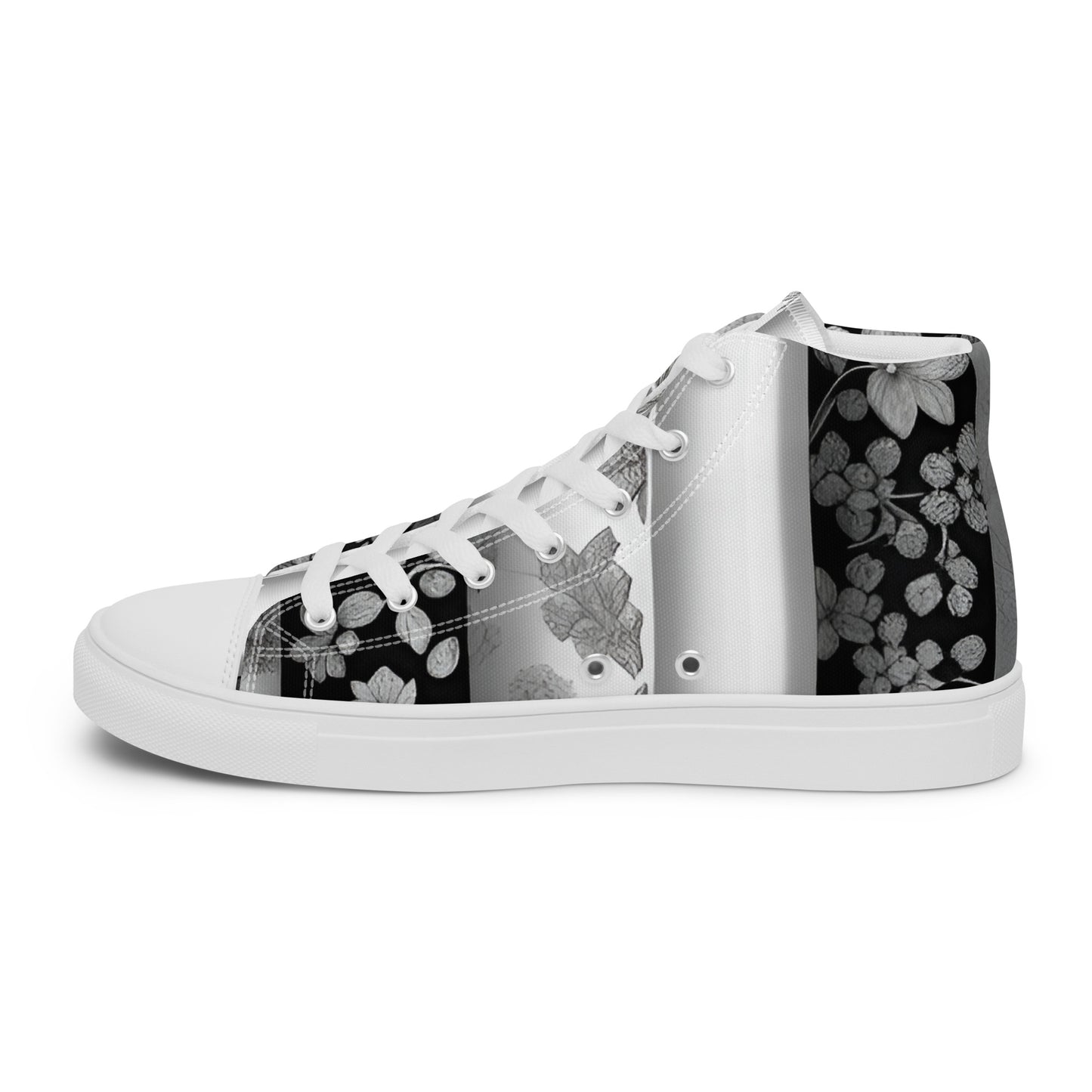 Men’s high top canvas shoes