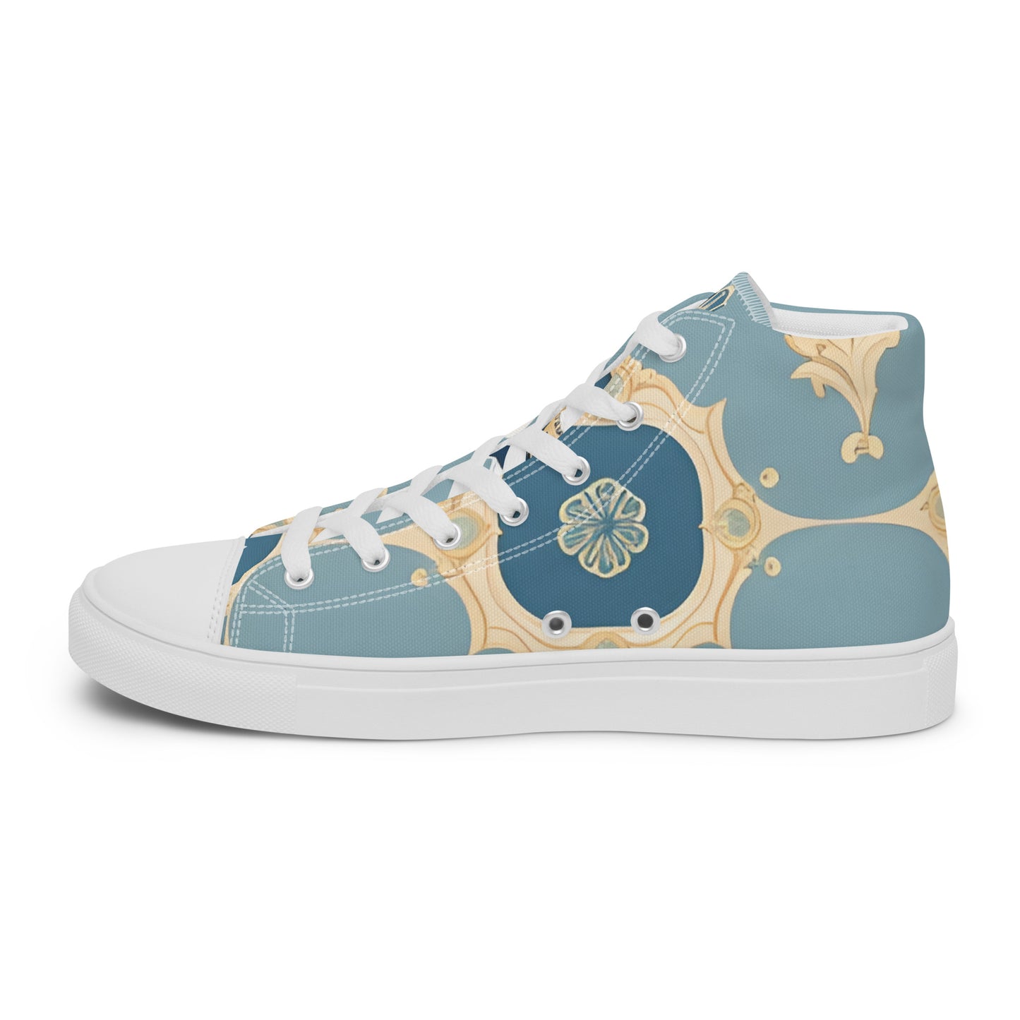 Men’s high top canvas shoes