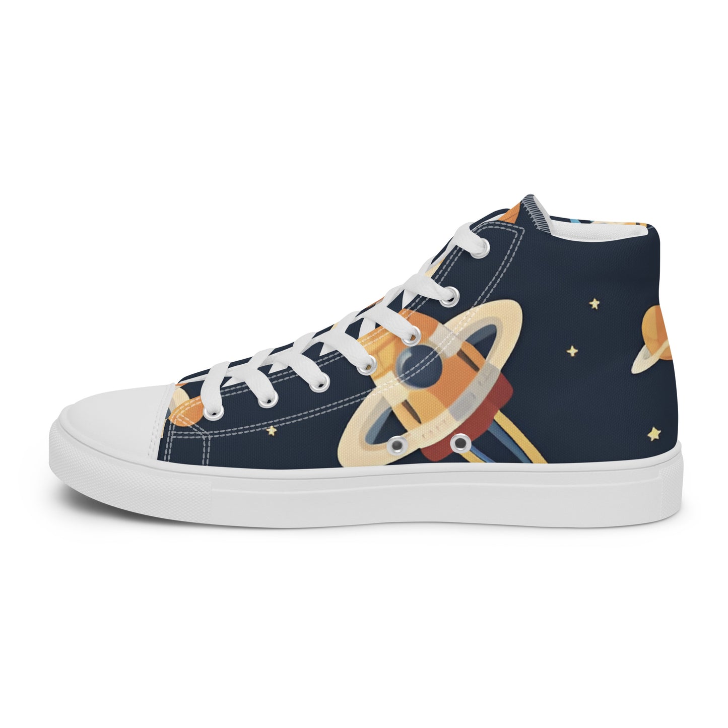 Men’s high top canvas shoes