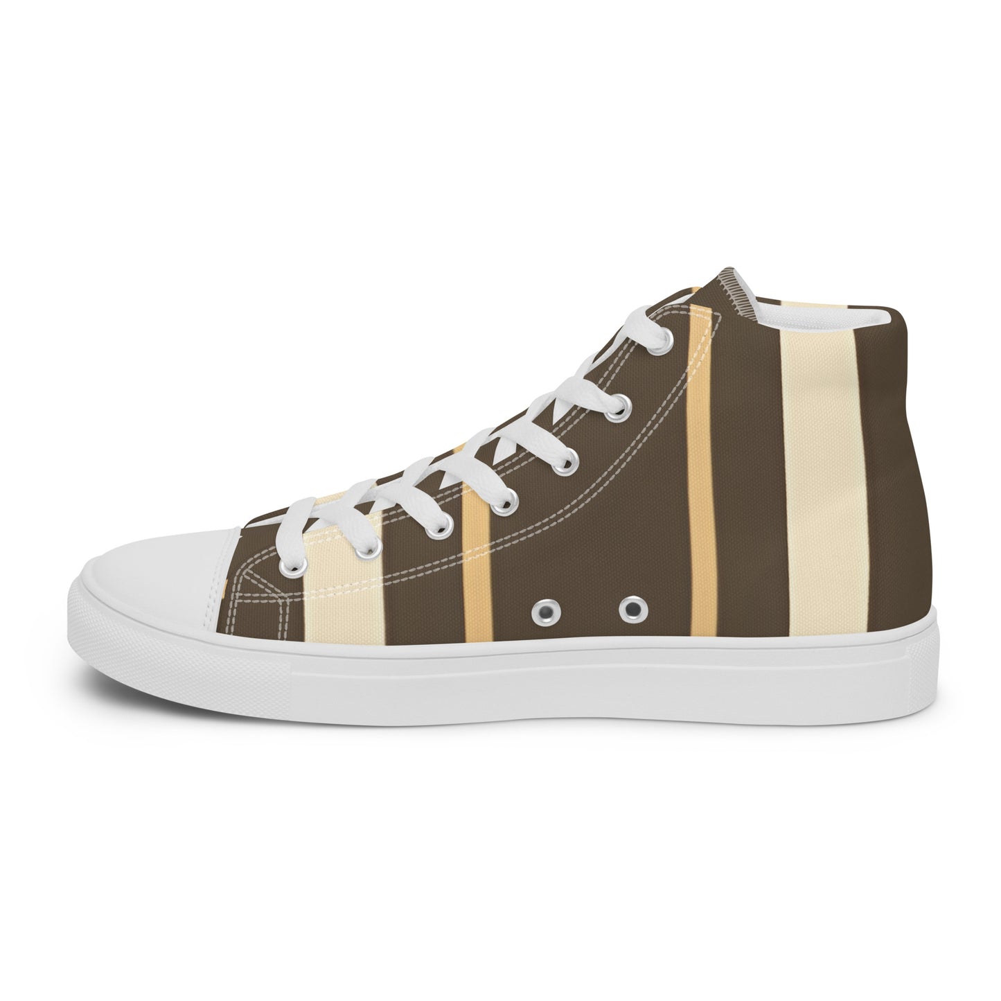 Men’s high top canvas shoes