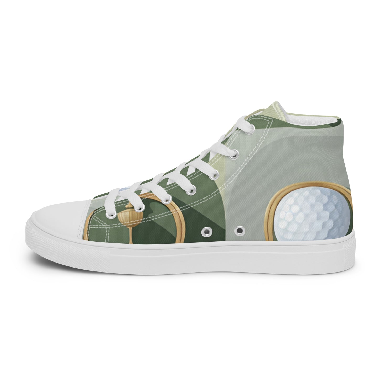 Men’s high top canvas shoes