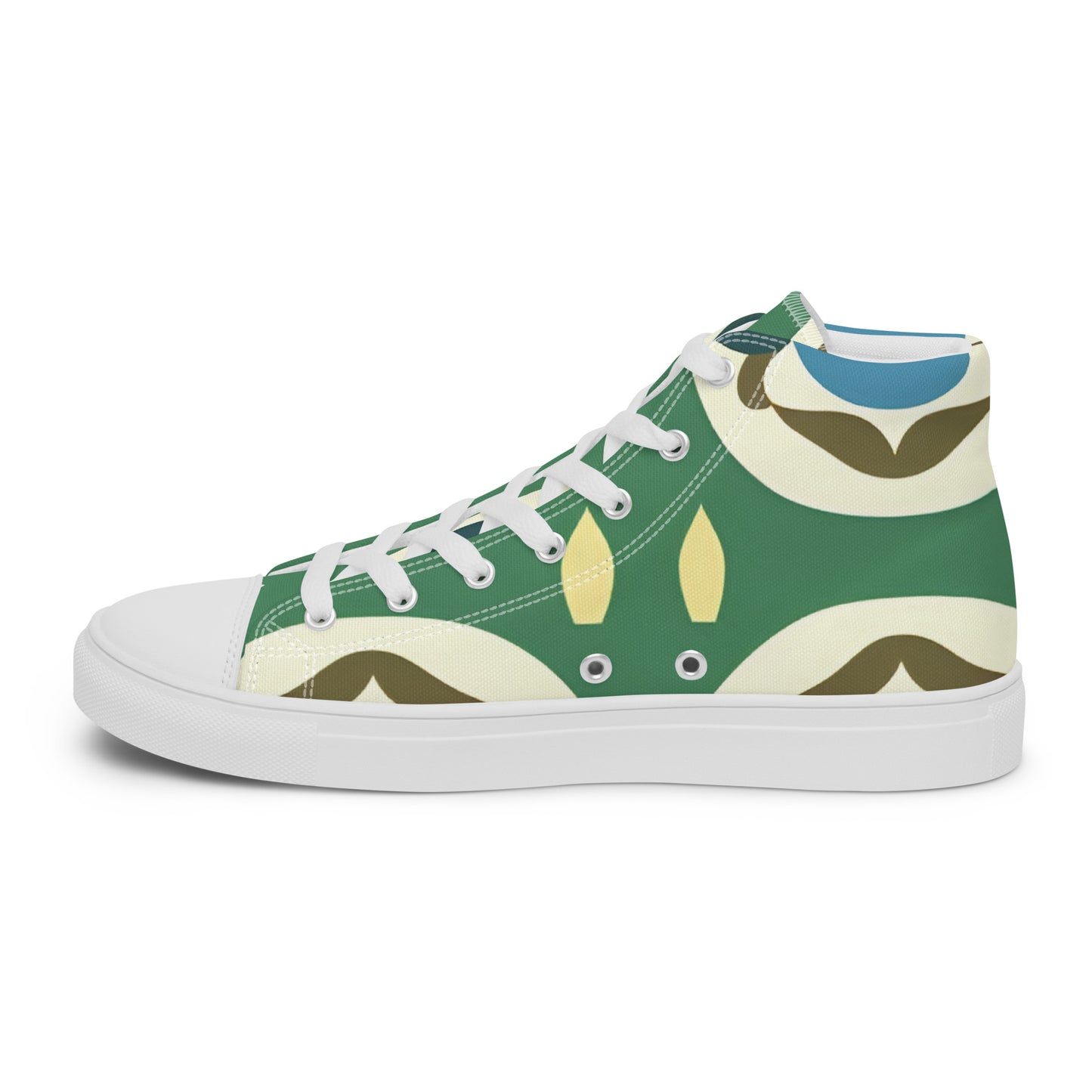 Men’s high top canvas shoes