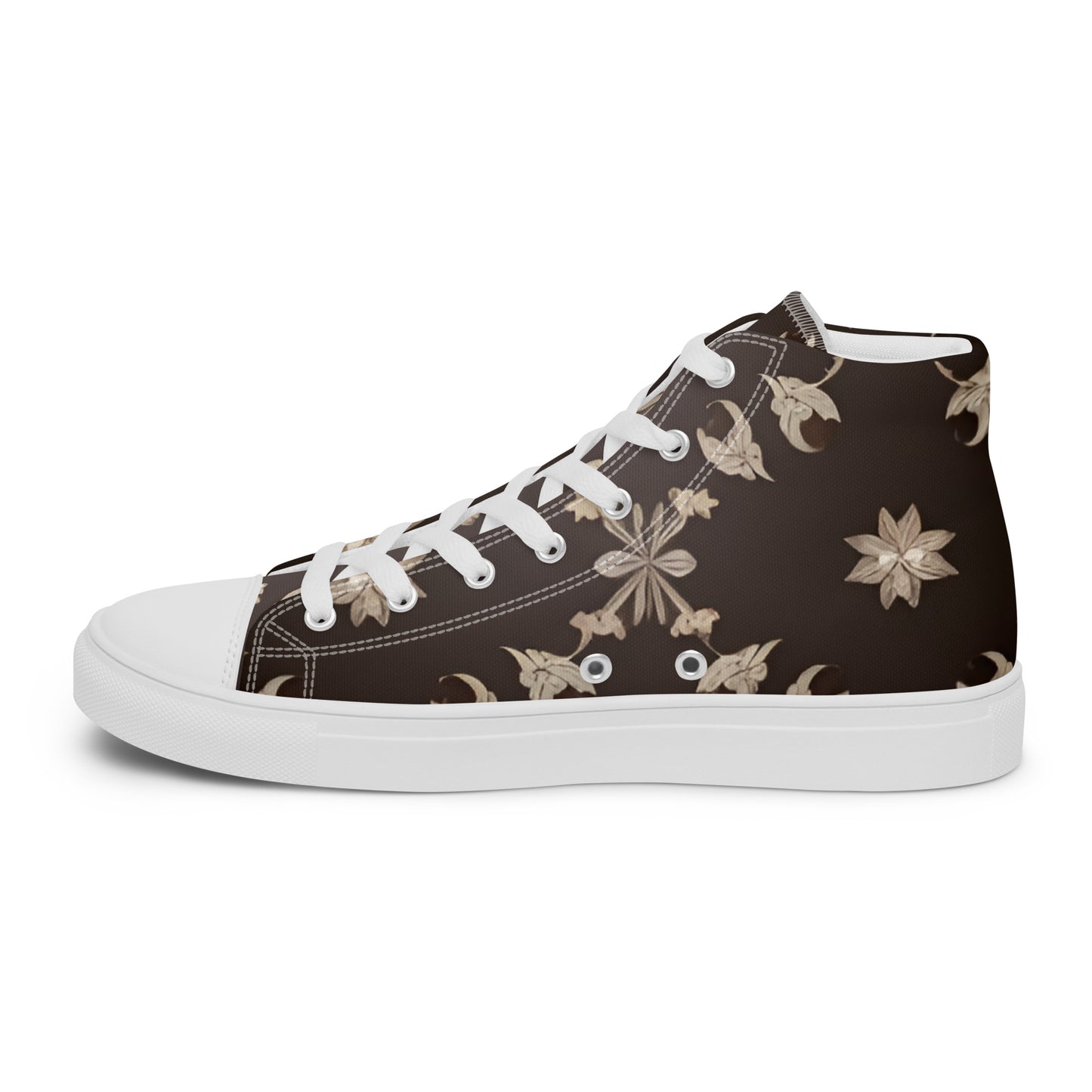 Men’s high top canvas shoes