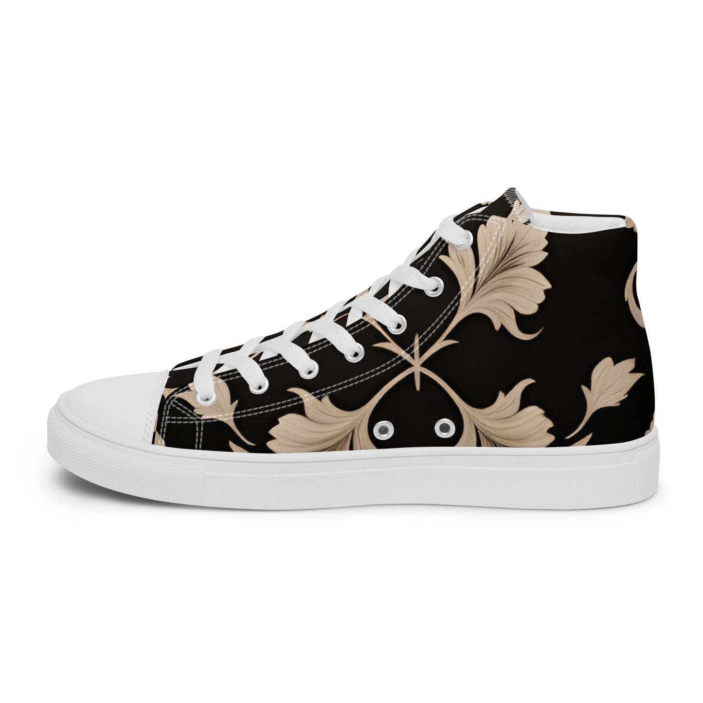 Men’s high top canvas shoes