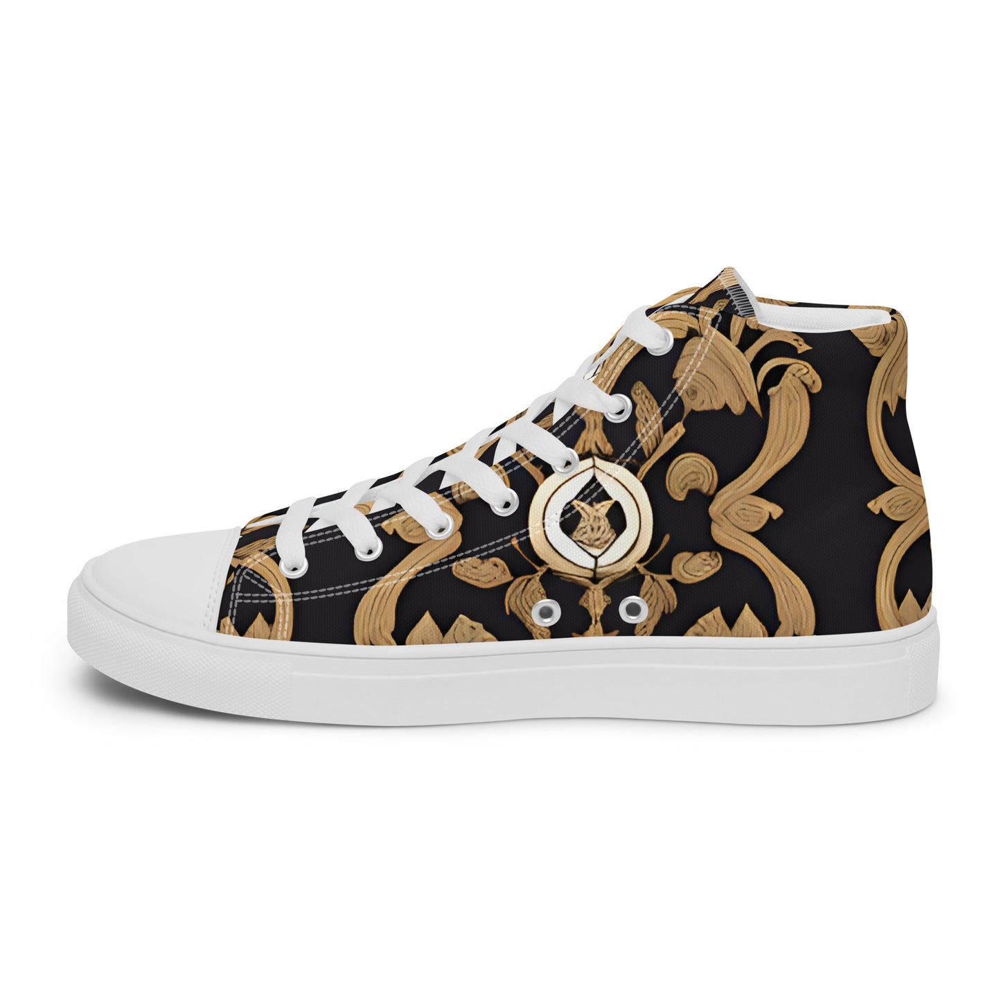 Men’s high top canvas shoes