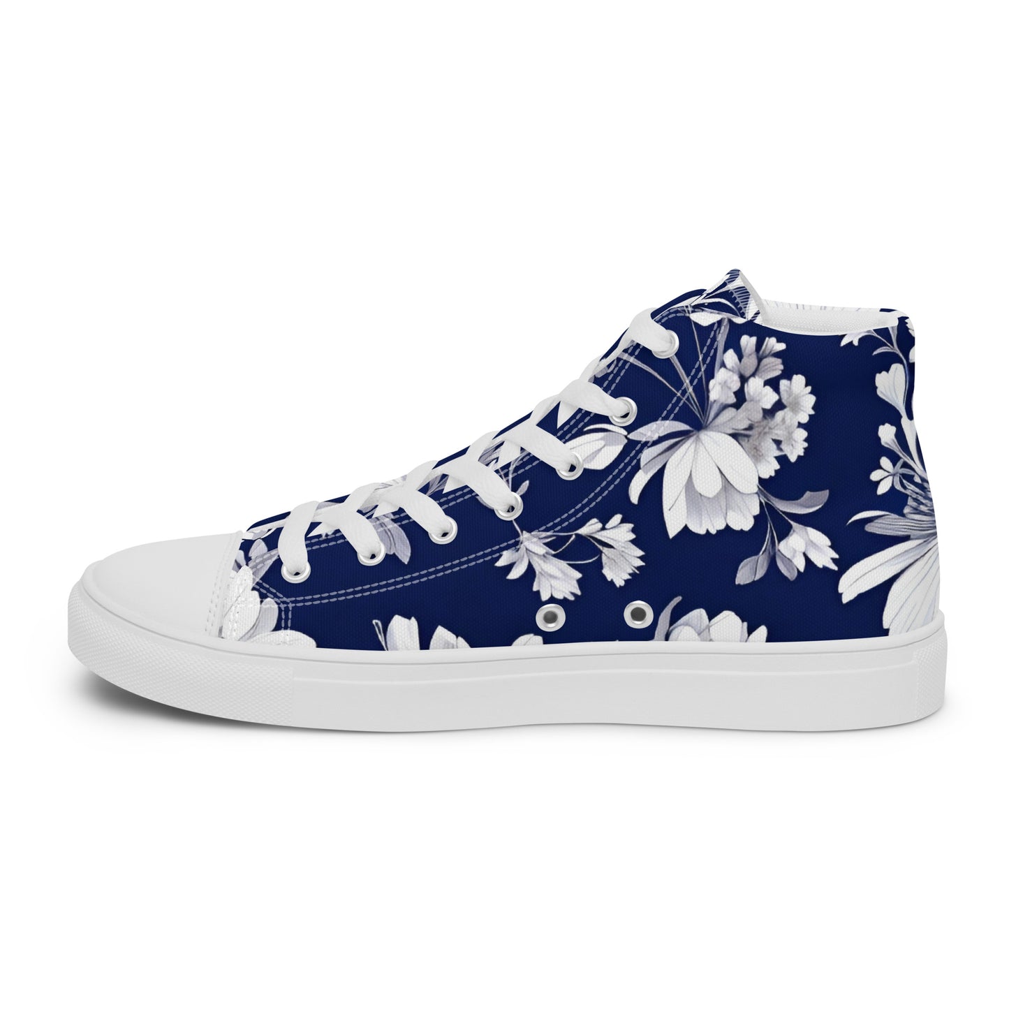 Men’s high top canvas shoes