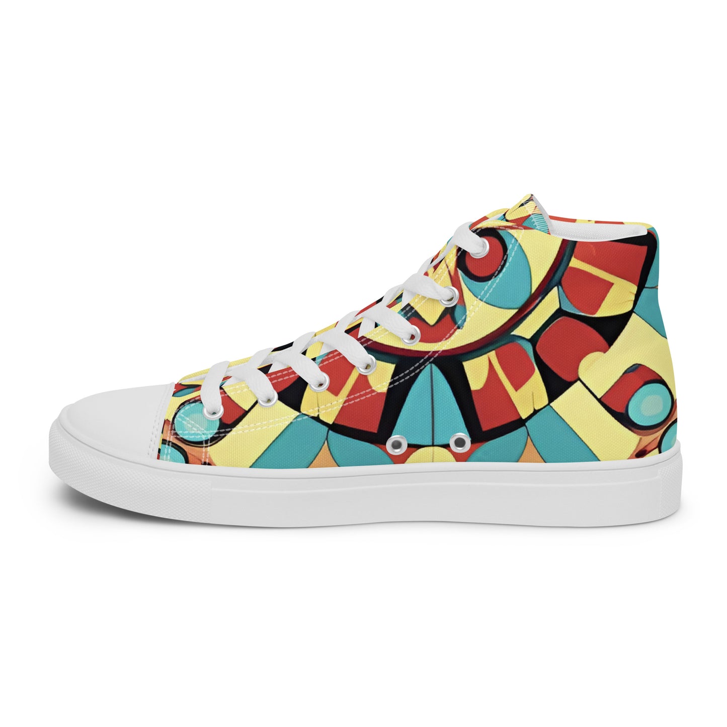 Men’s high top canvas shoes